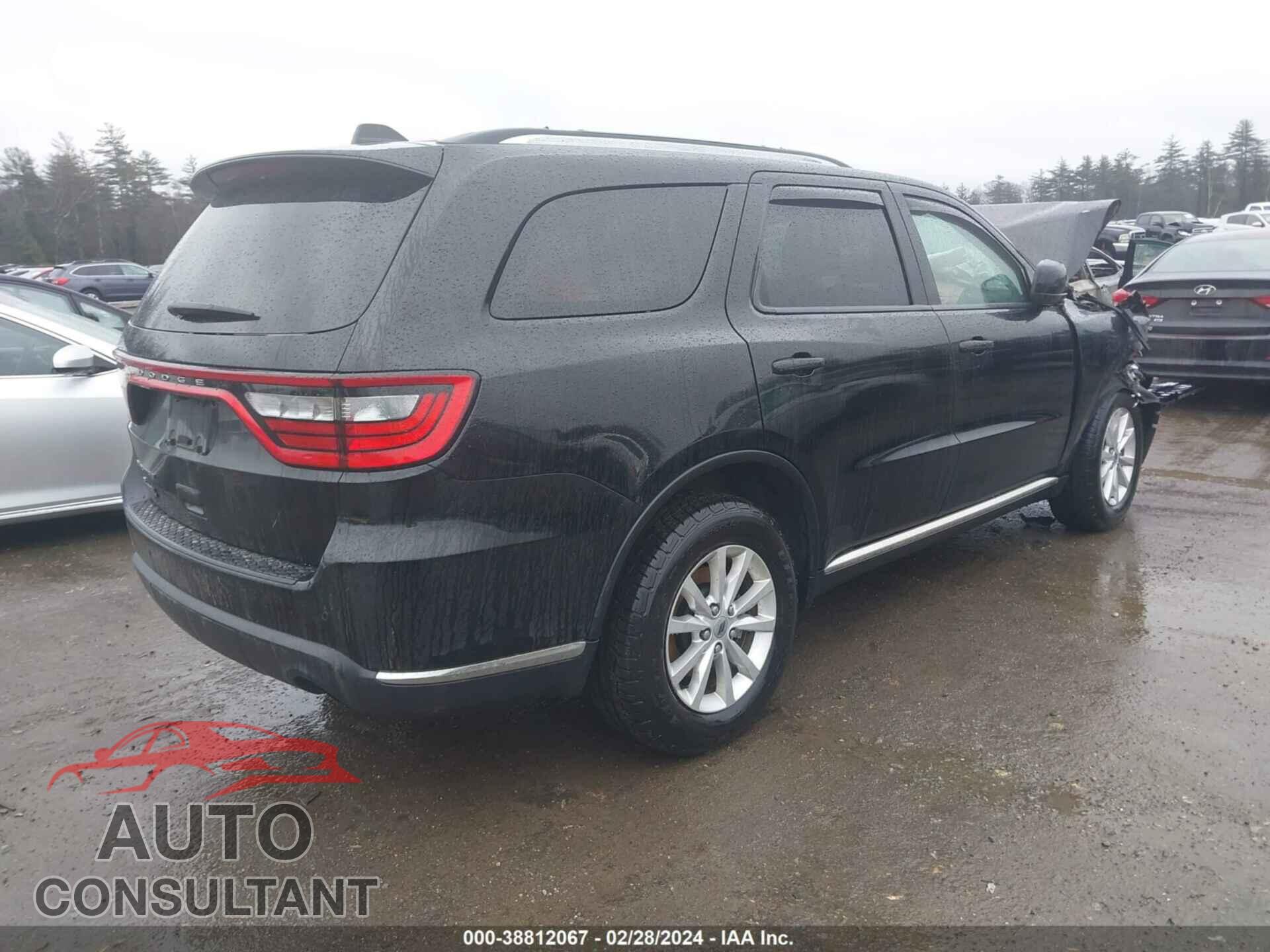 DODGE DURANGO 2021 - 1C4RDJAG4MC636812