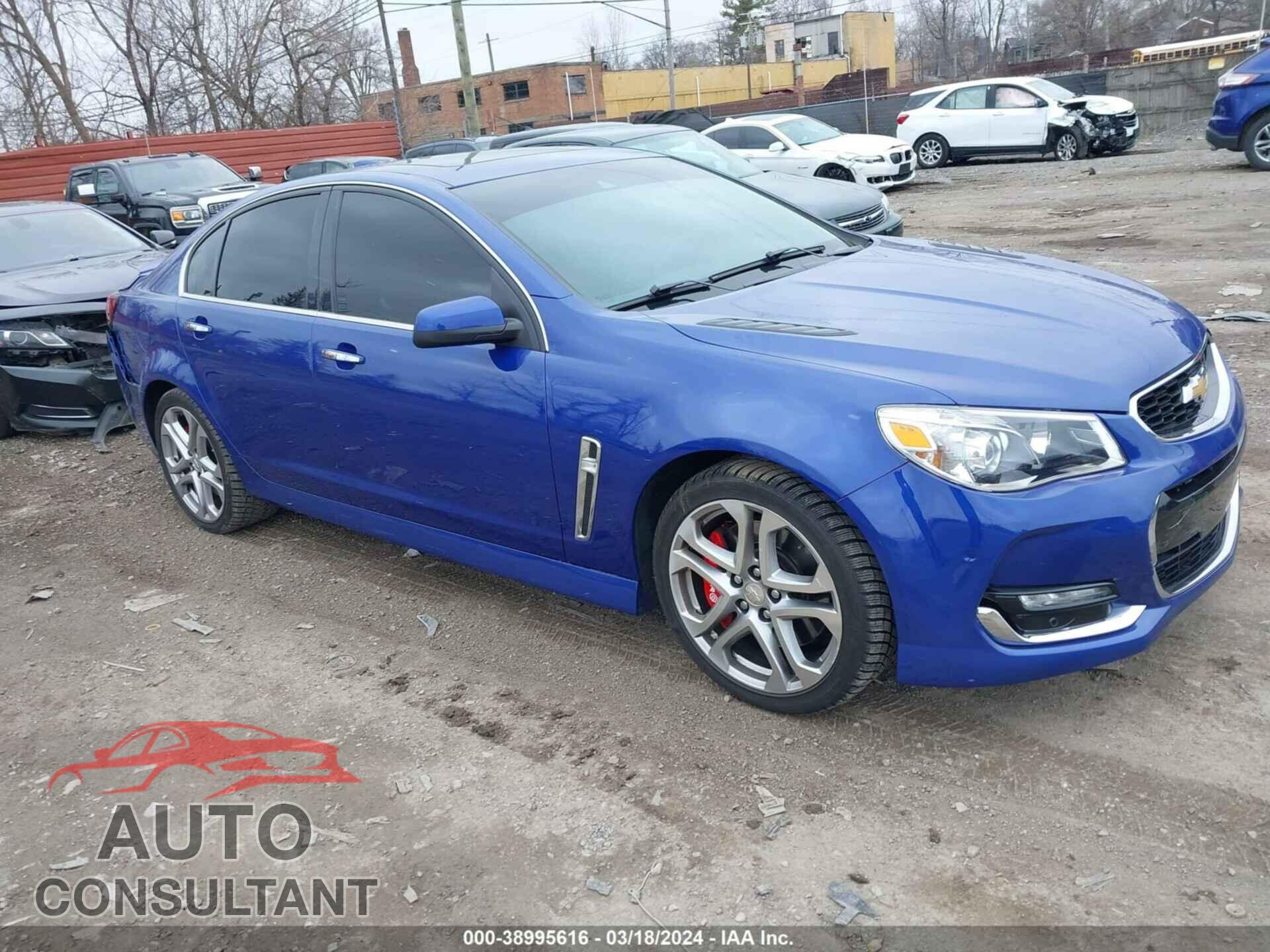 CHEVROLET SS 2017 - 6G3F25RW3HL300959