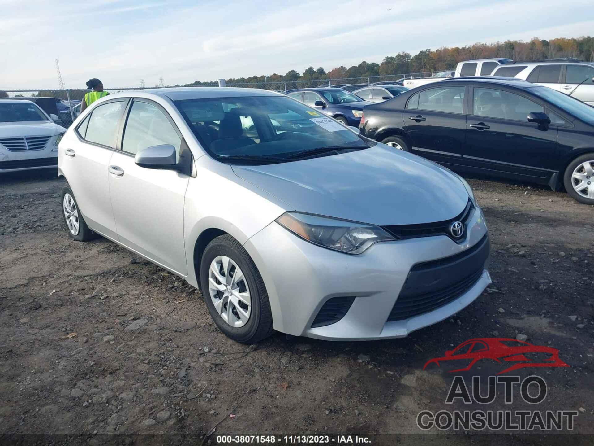 TOYOTA COROLLA 2016 - 2T1BURHE4GC692104