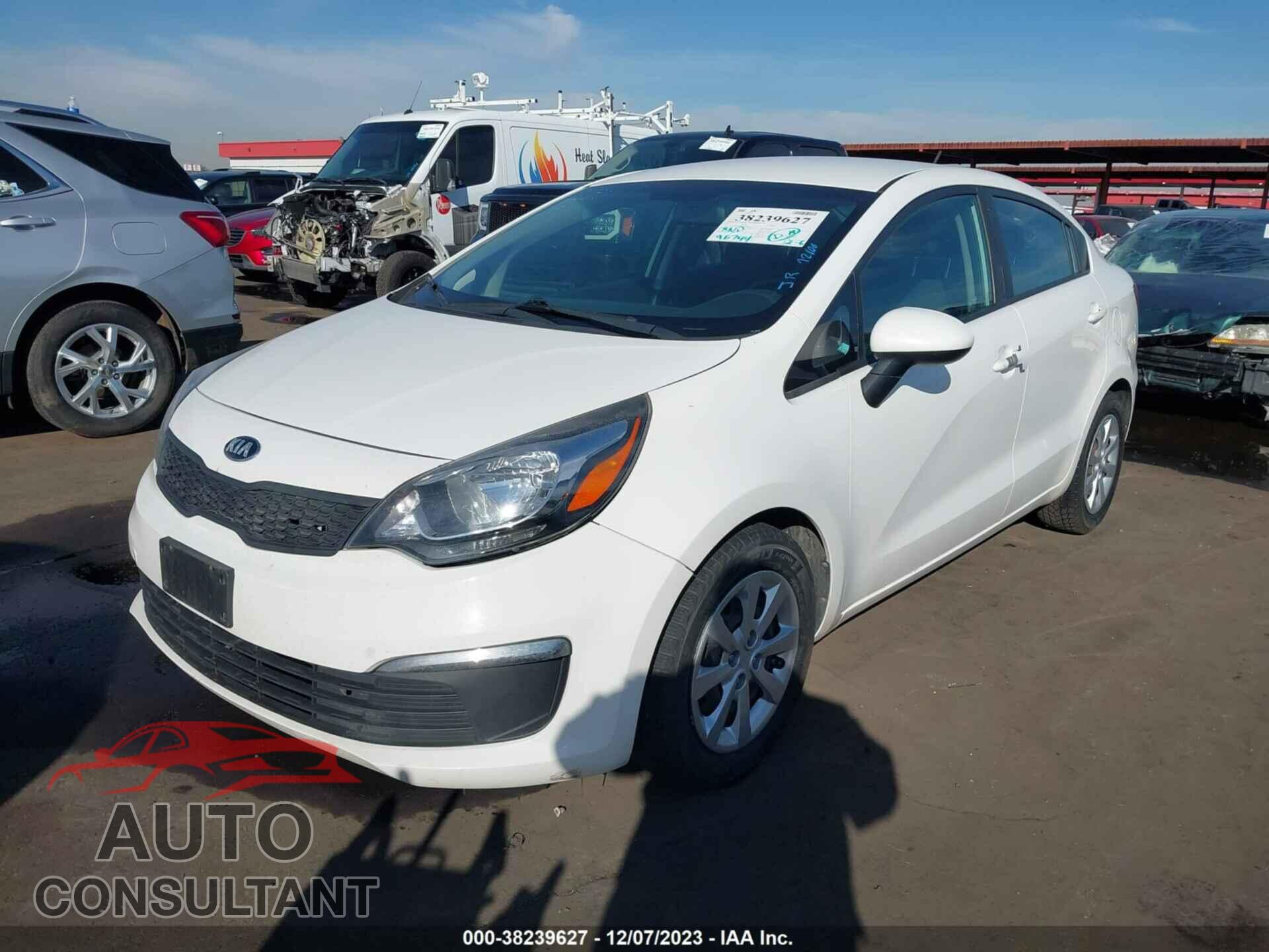 KIA RIO 2017 - KNADM4A39H6048317
