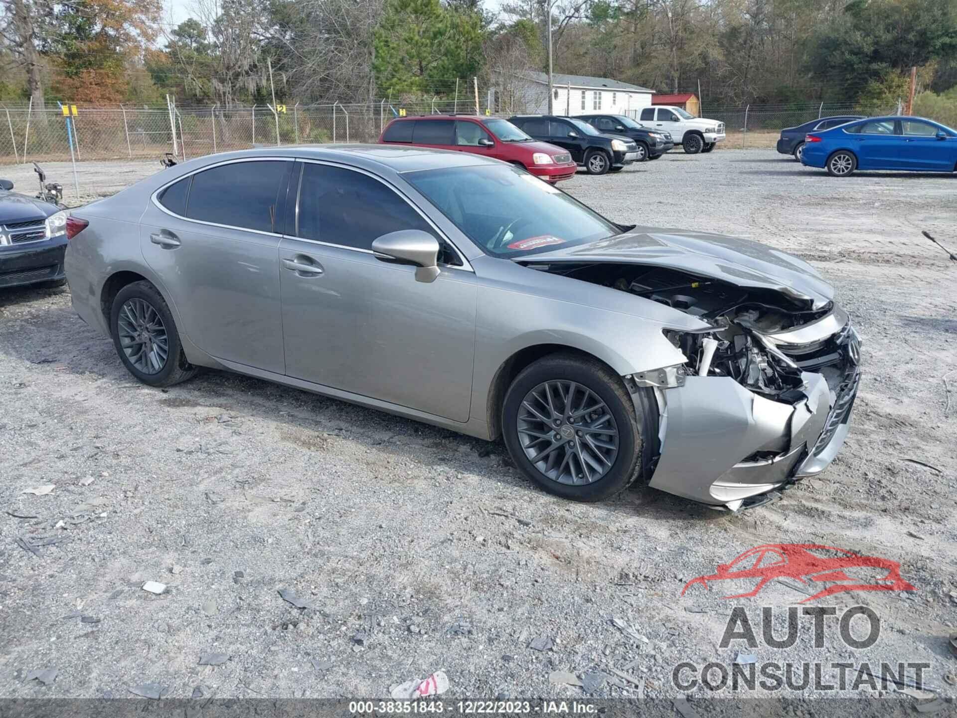 LEXUS ES 350 2018 - 58ABK1GG9JU112239