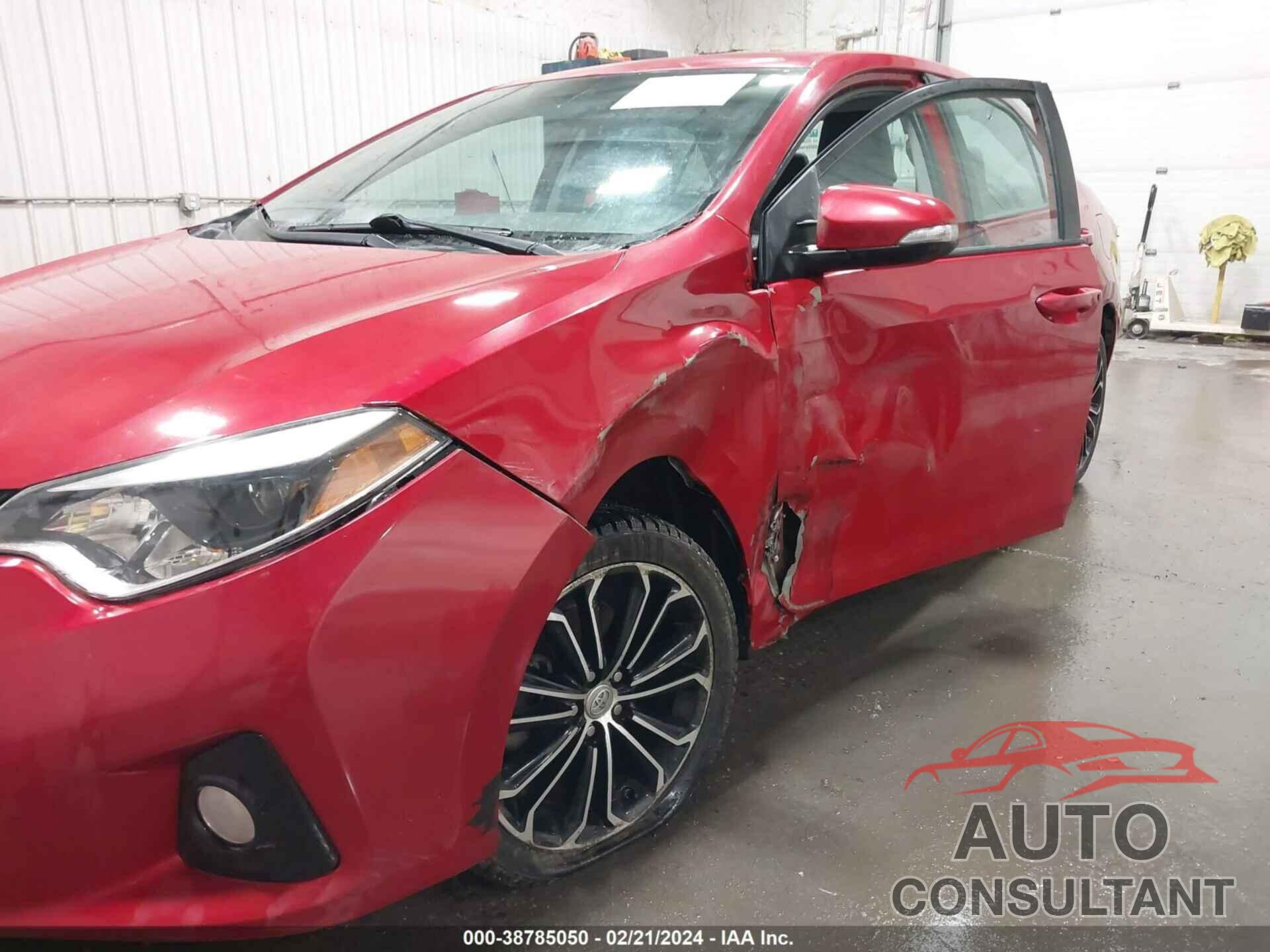 TOYOTA COROLLA 2016 - 2T1BURHE1GC659576