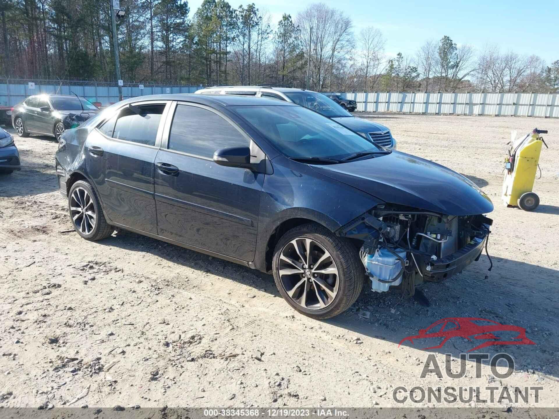 TOYOTA COROLLA 2019 - 2T1BURHE3KC195876