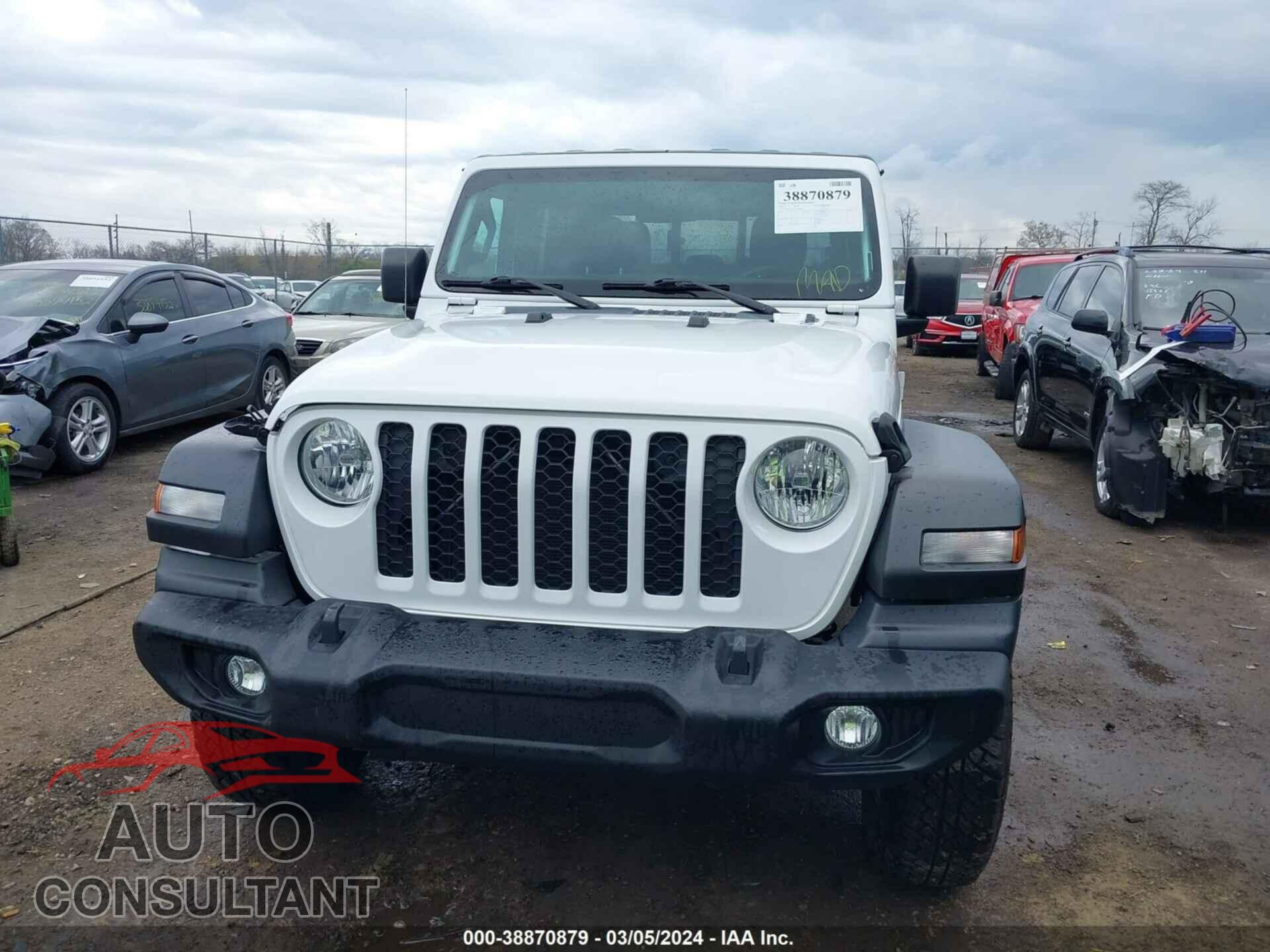 JEEP GLADIATOR 2020 - 1C6HJTAG3LL149669