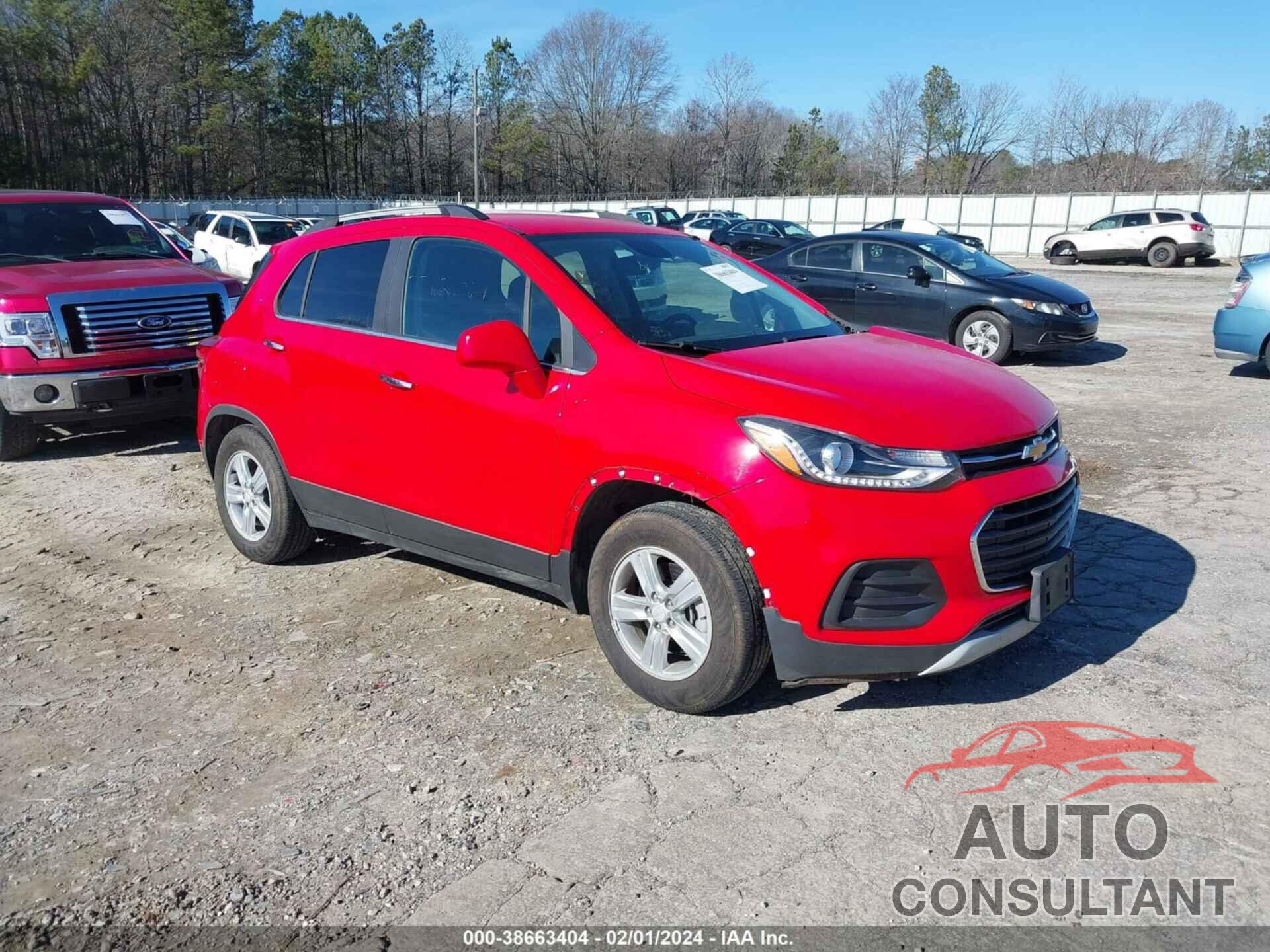 CHEVROLET TRAX 2018 - 3GNCJLSB5JL259296