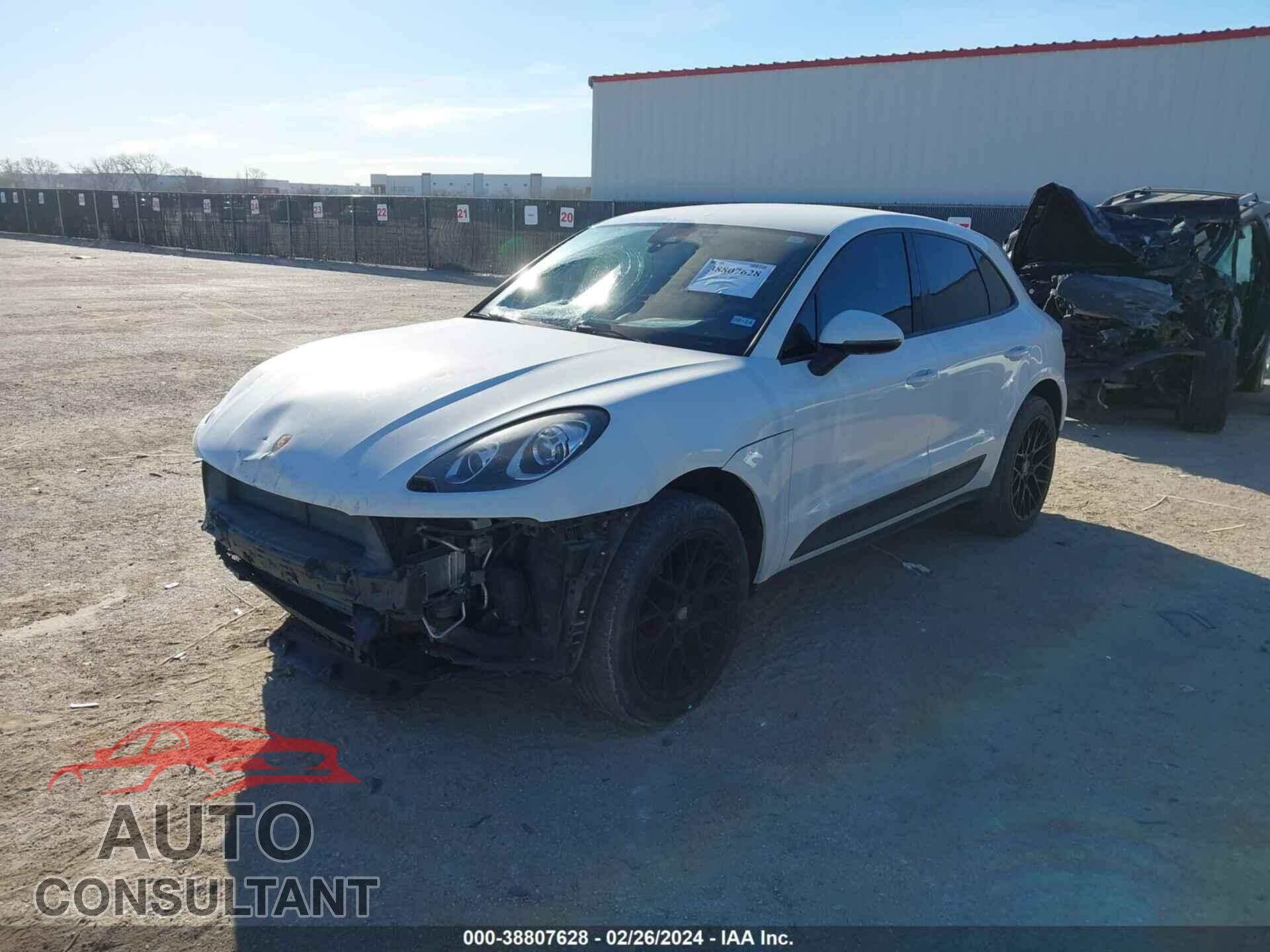 PORSCHE MACAN 2017 - WP1AA2A59HLB81129