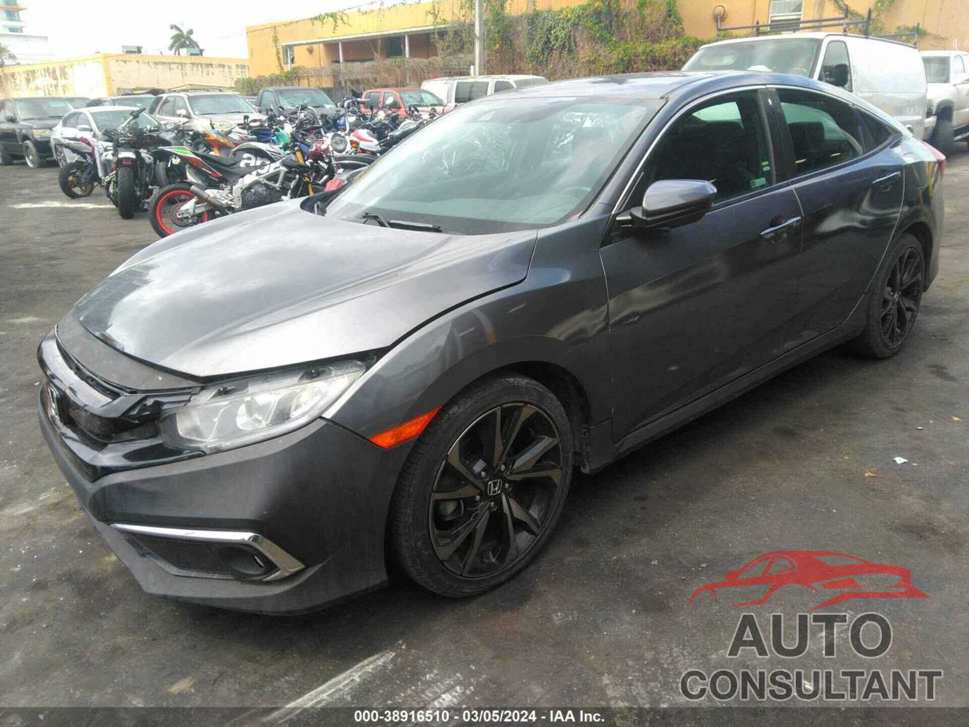 HONDA CIVIC 2019 - 2HGFC2F87KH564772