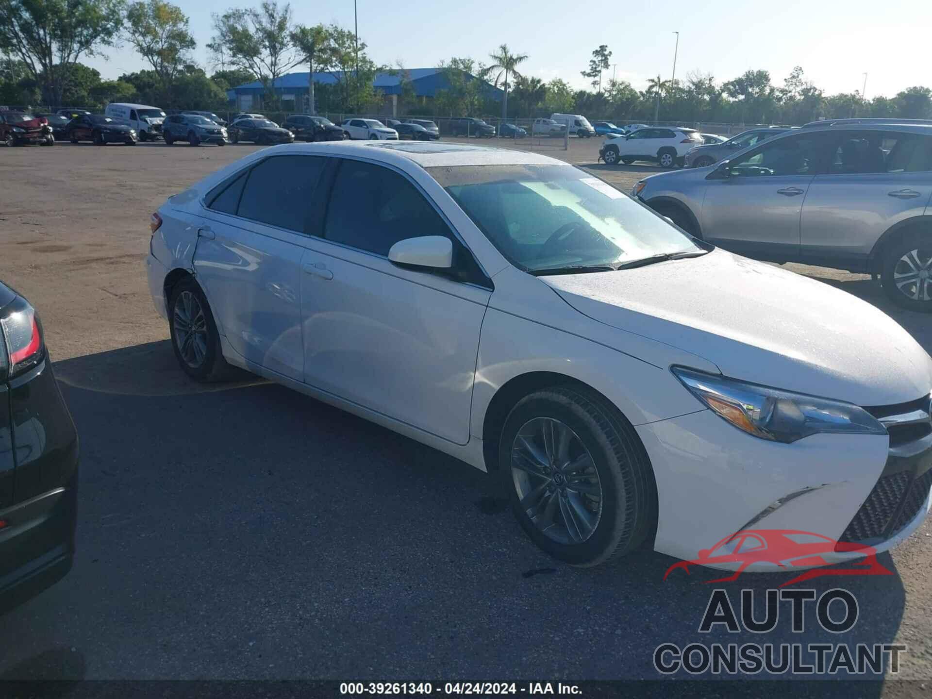 TOYOTA CAMRY 2017 - 4T1BF1FK5HU408709