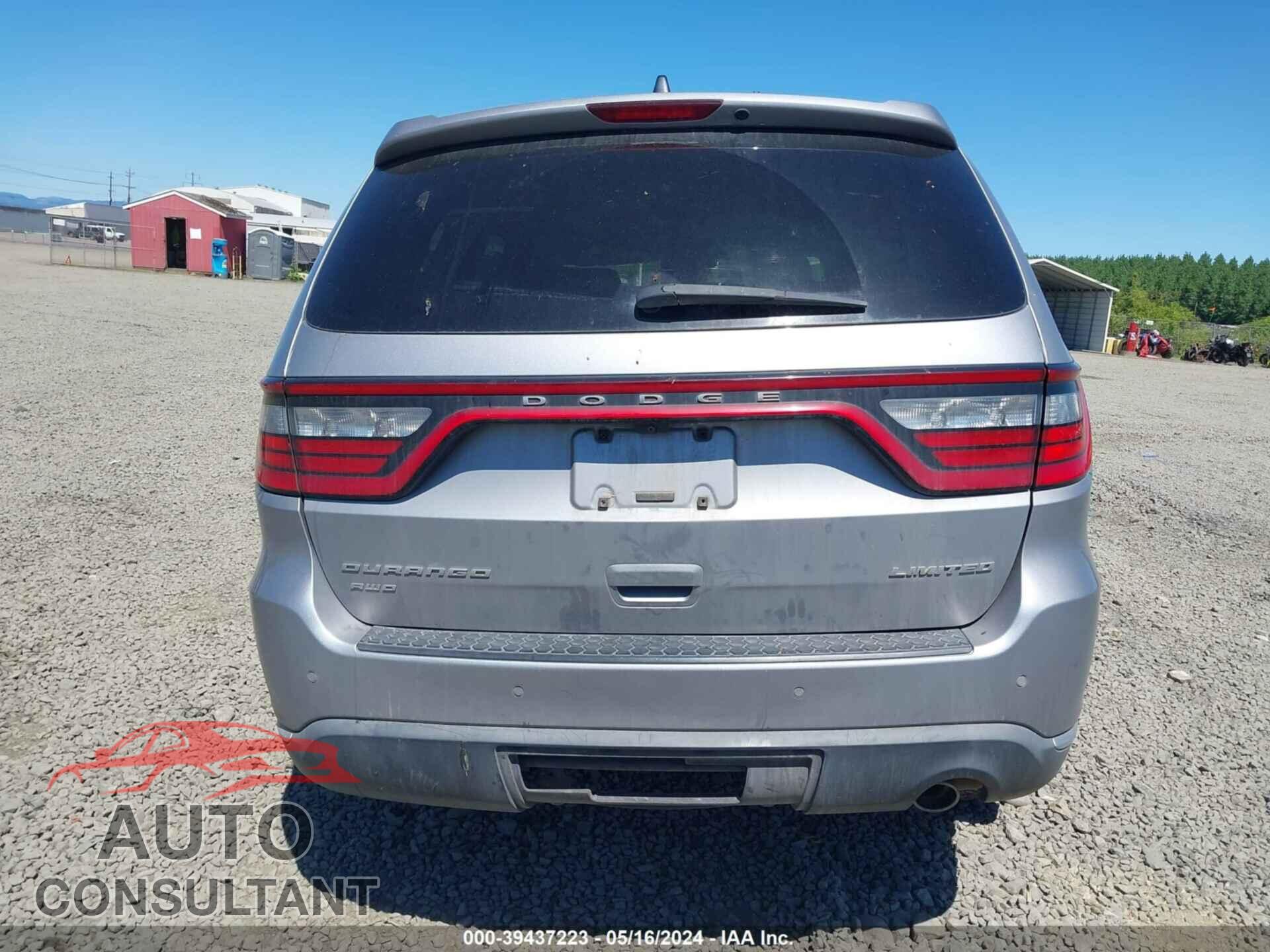 DODGE DURANGO 2016 - 1C4RDJDG9GC412841