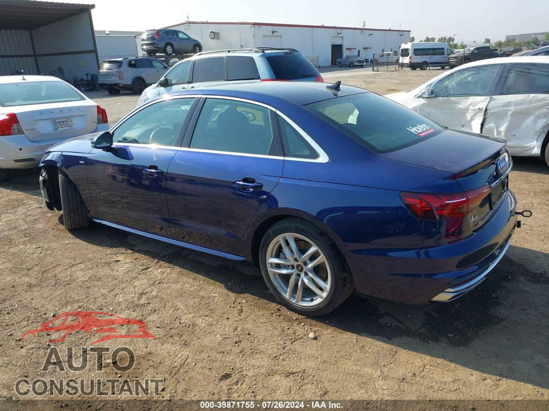 AUDI A4 2024 - WAUDAAF41RN002254