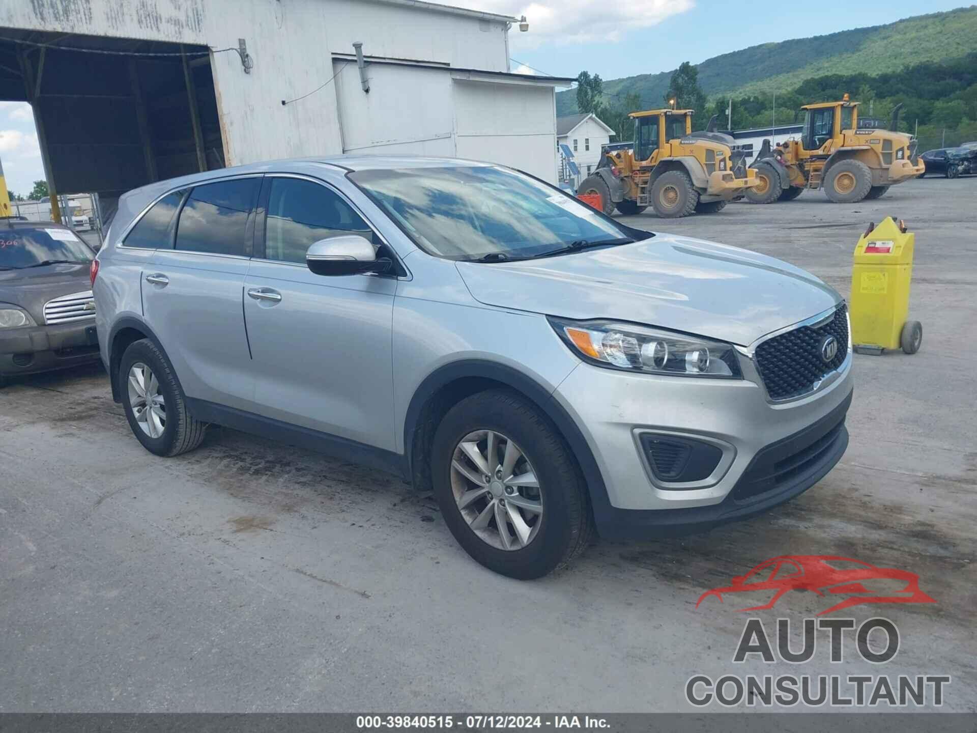KIA SORENTO 2016 - 5XYPG4A32GG019003