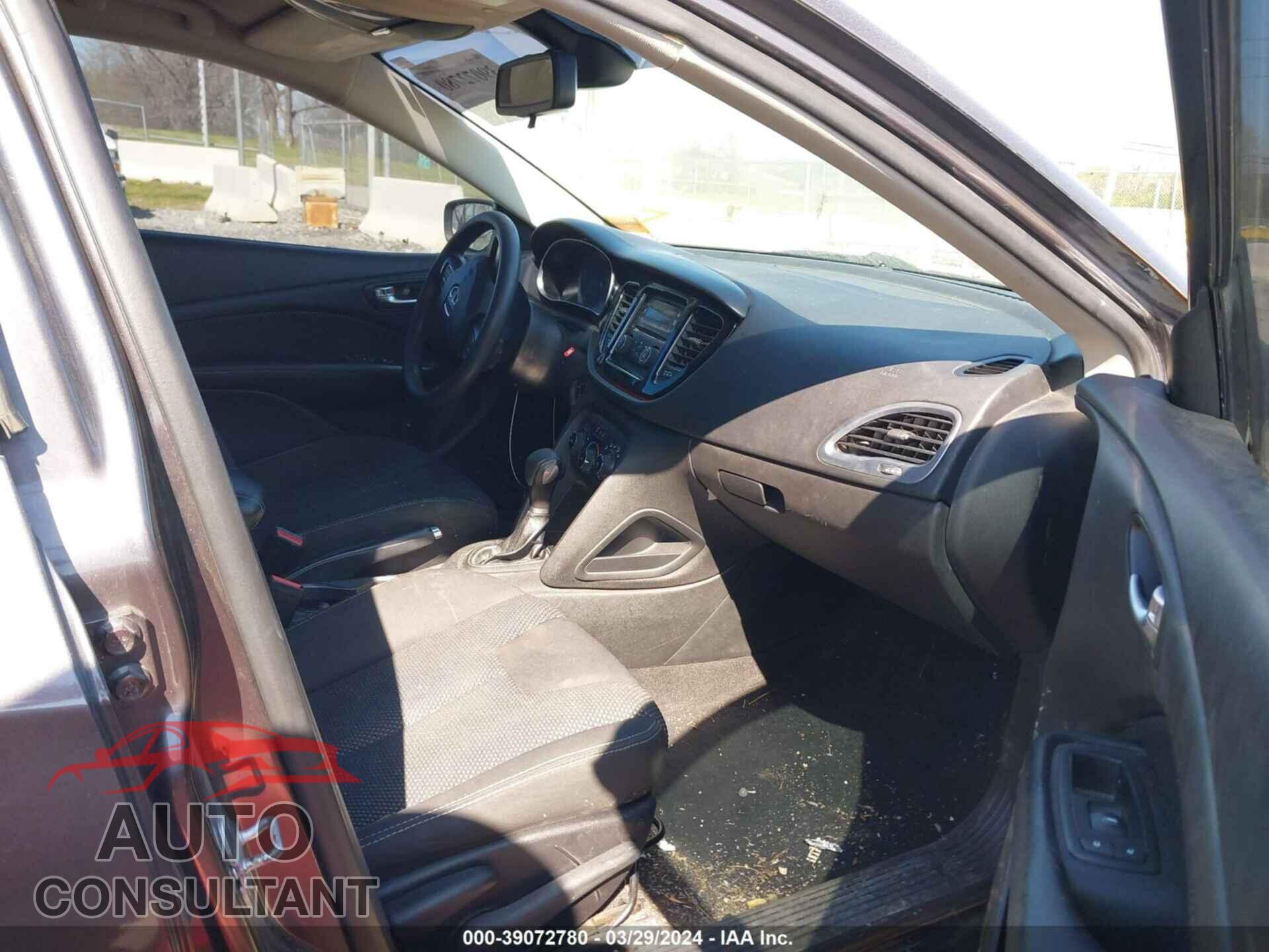 DODGE DART 2016 - 1C3CDFBBXGD515520