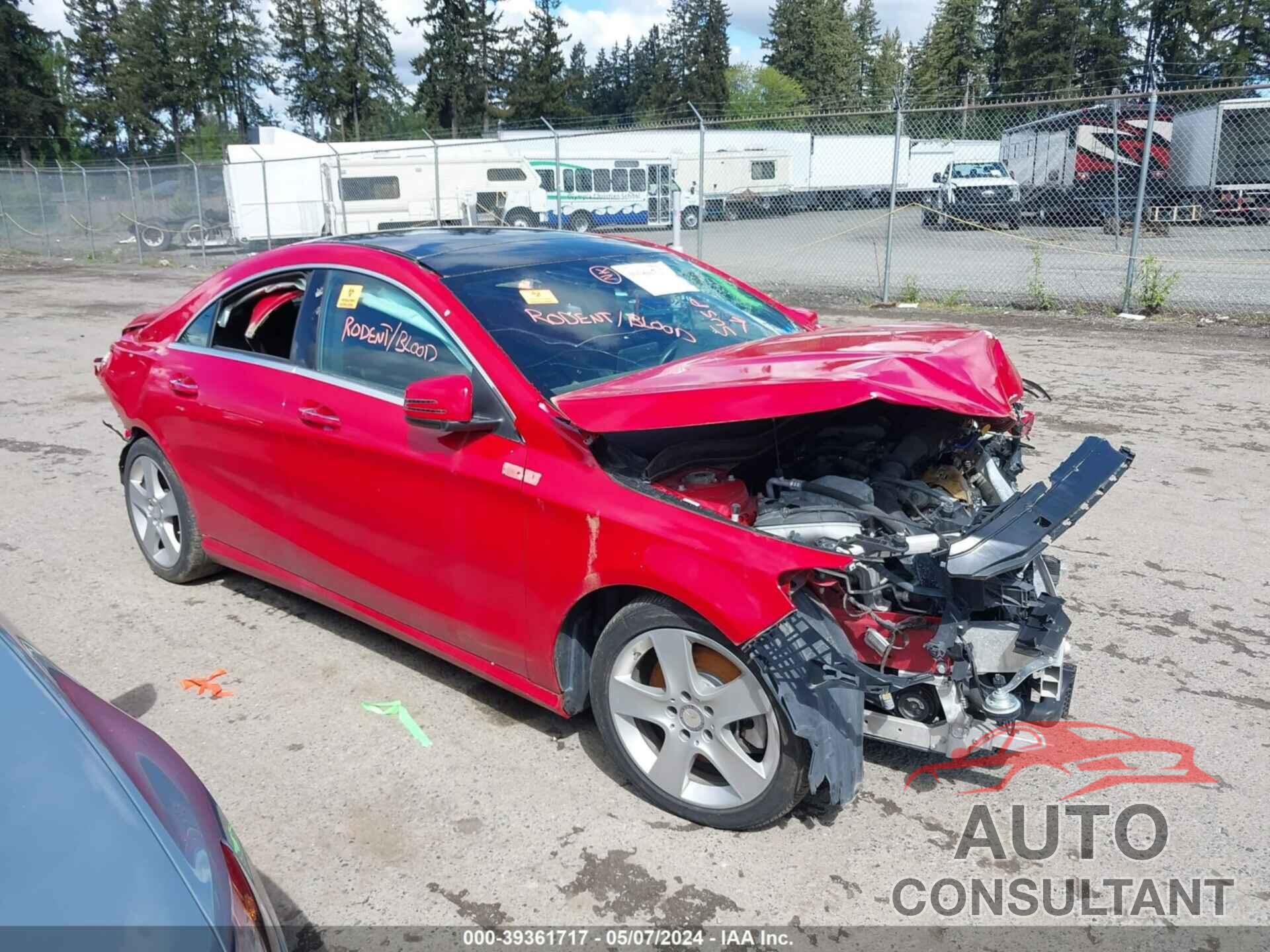 MERCEDES-BENZ CLA 2016 - WDDSJ4GB4GN303175