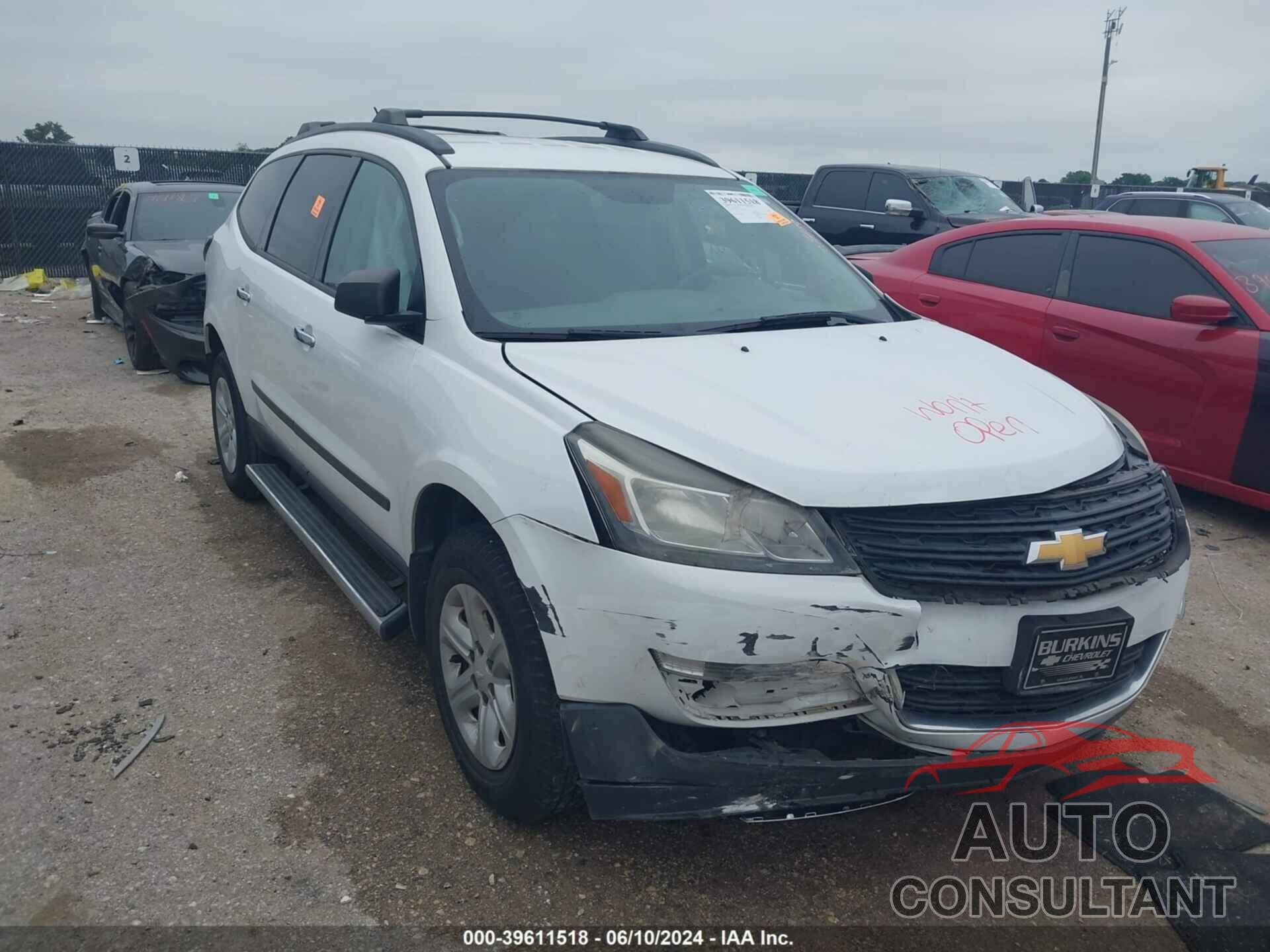 CHEVROLET TRAVERSE 2017 - 1GNKRFED6HJ310972