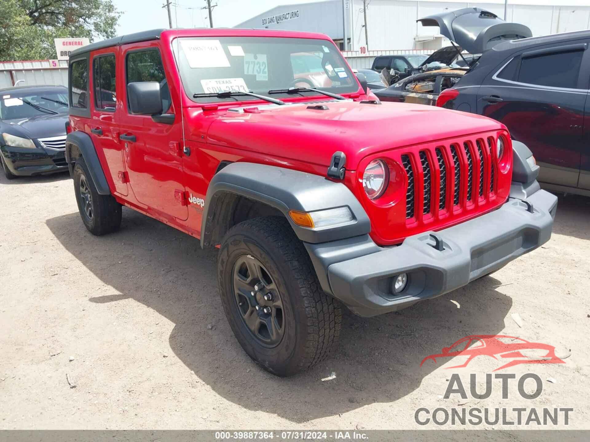 JEEP WRANGLER UNLIMITED 2018 - 1C4HJXDN7JW298981