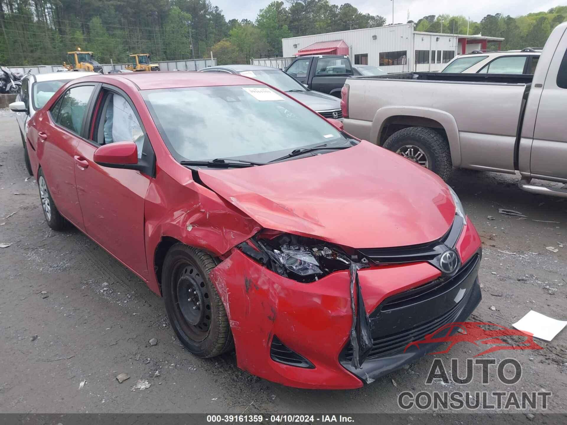 TOYOTA COROLLA 2017 - 5YFBURHE4HP706343