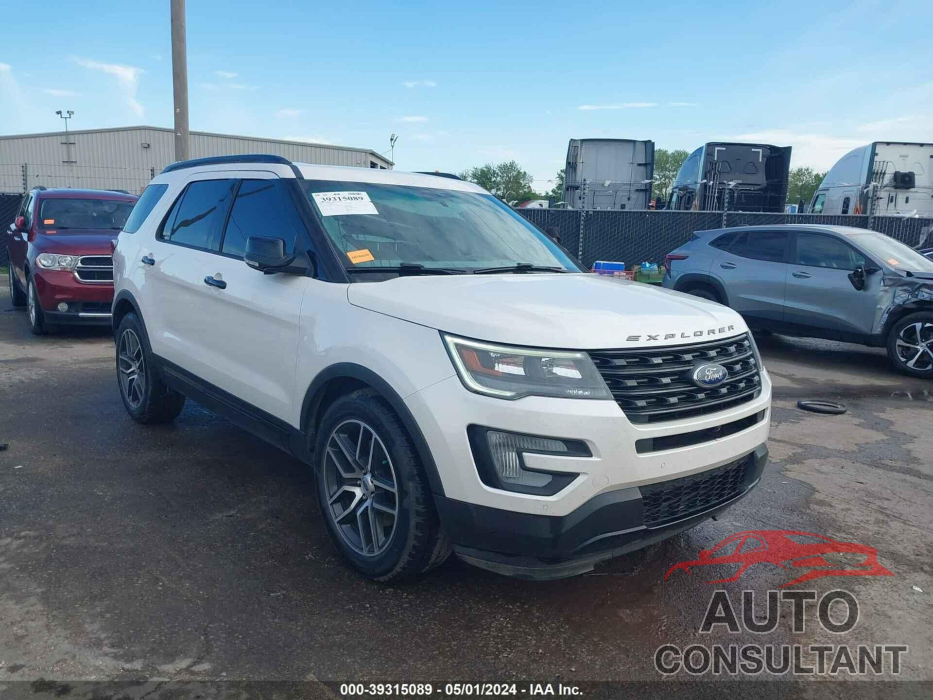 FORD EXPLORER 2017 - 1FM5K8GT4HGA73546