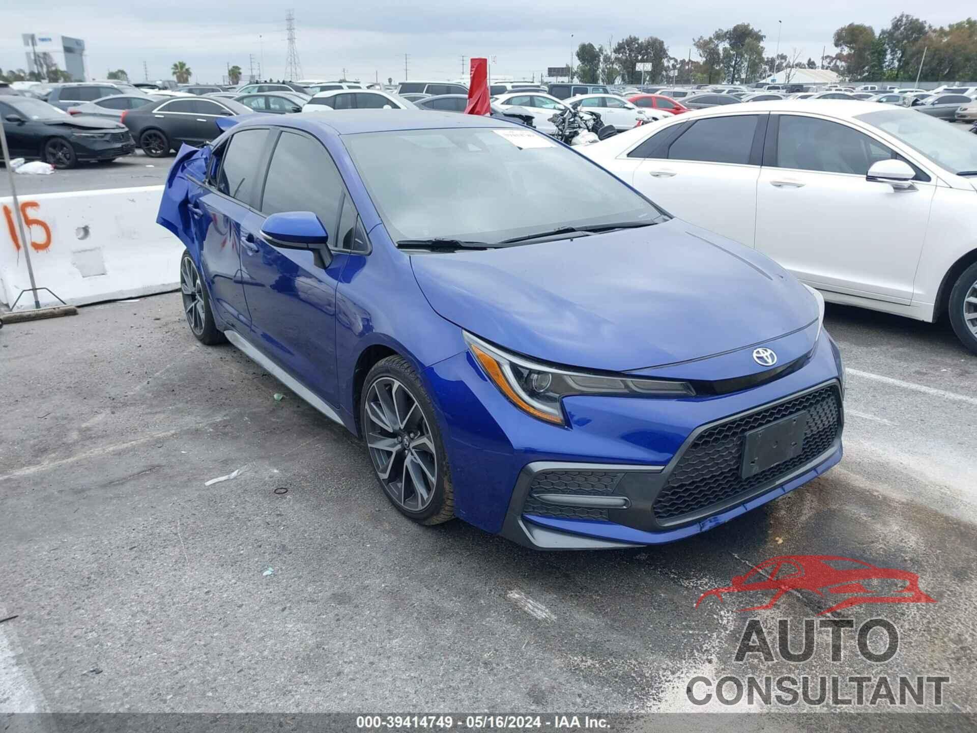 TOYOTA COROLLA 2020 - JTDS4RCE4LJ004320