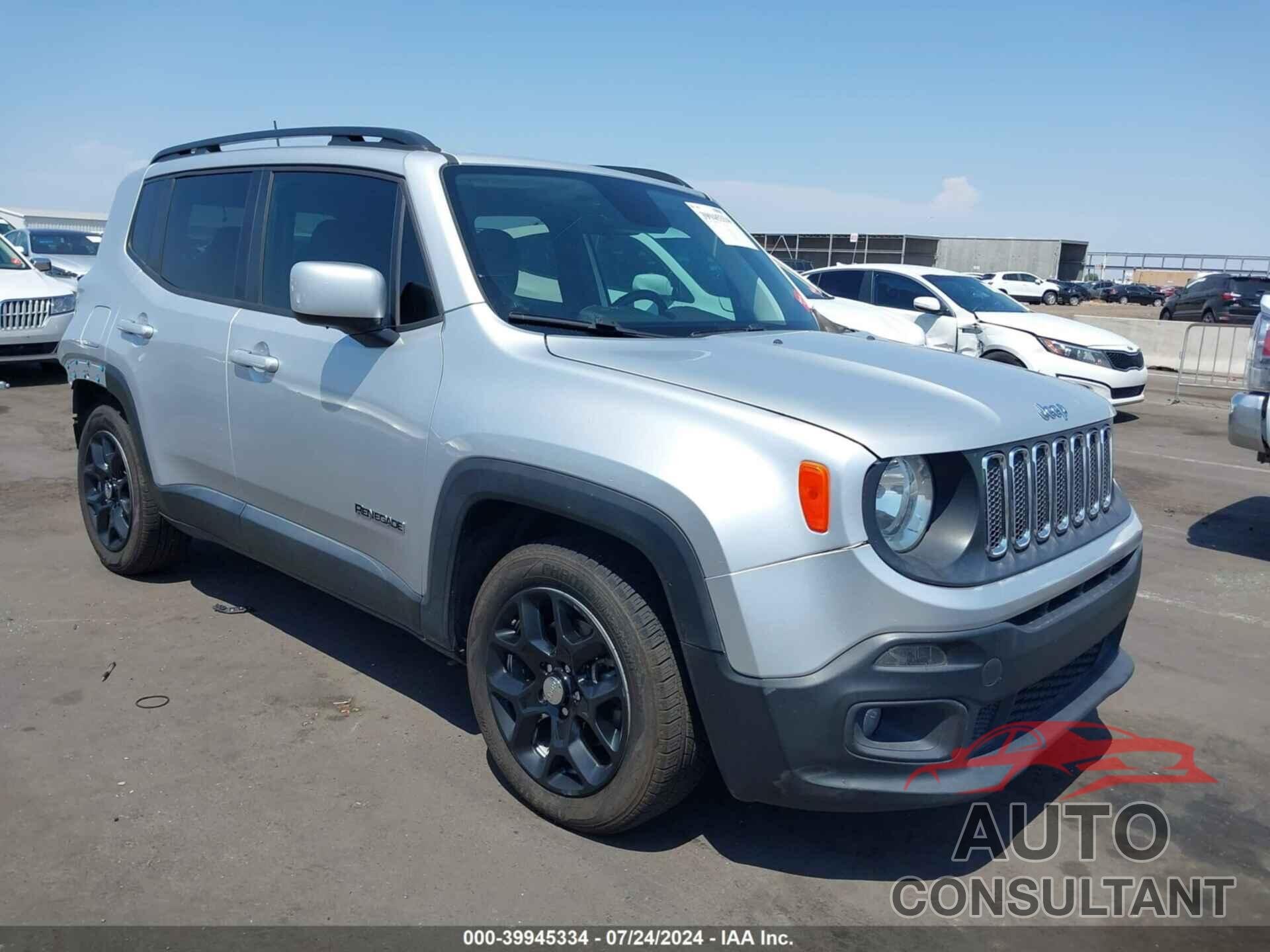 JEEP RENEGADE 2018 - ZACCJABBXJPG71704