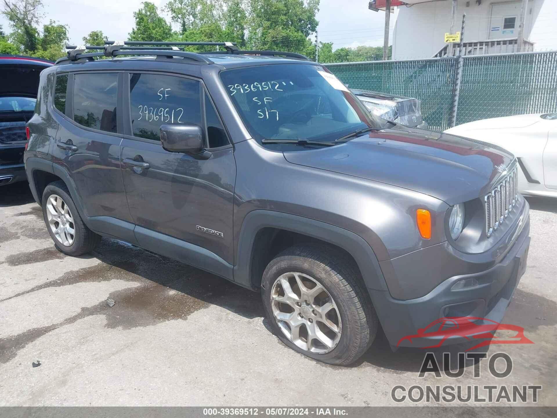 JEEP RENEGADE 2018 - ZACCJBBB1JPG94116