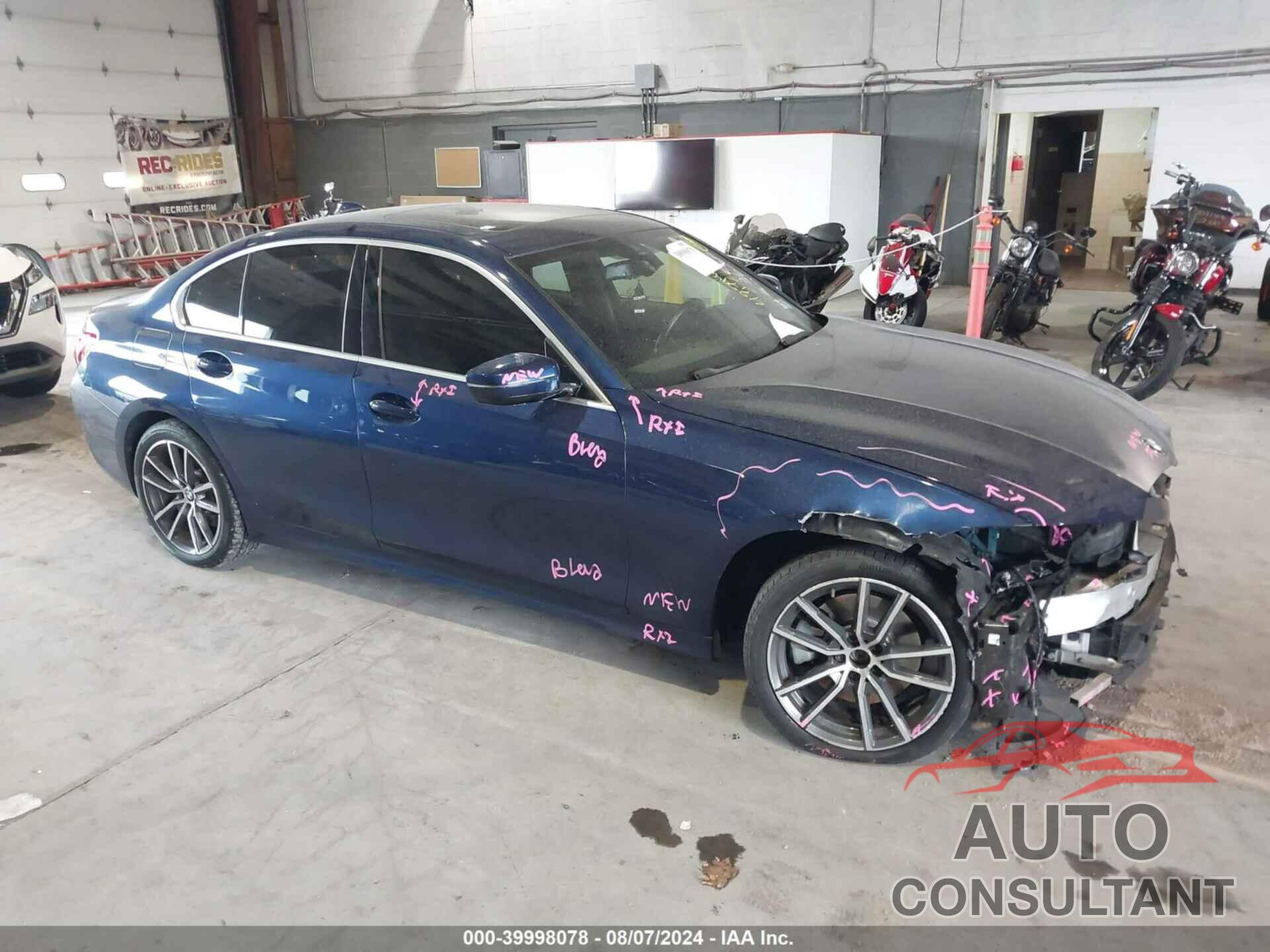 BMW 330I 2020 - 3MW5R7J02L8B33496