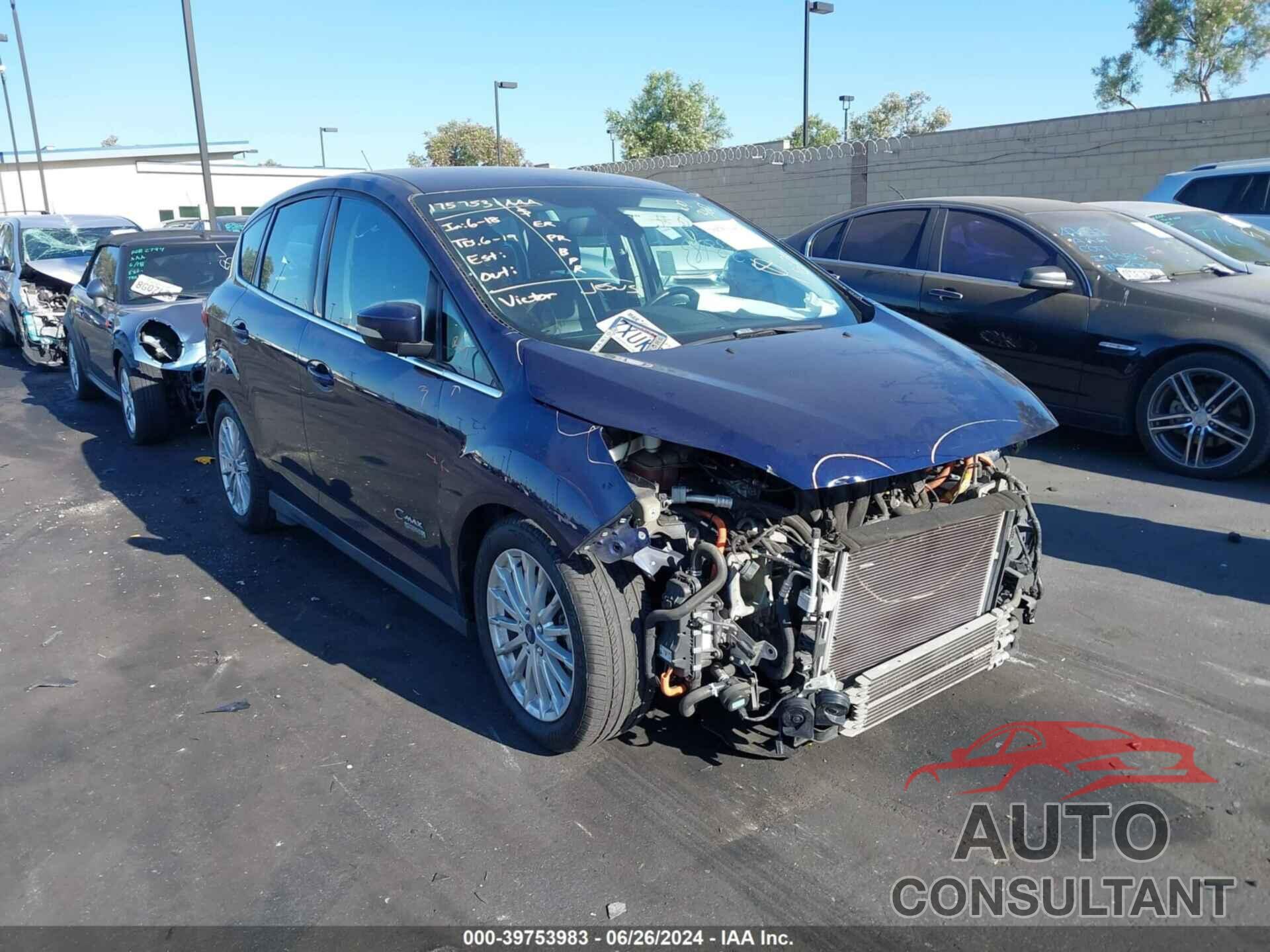 FORD C-MAX ENERGI 2016 - 1FADP5CU4GL116728