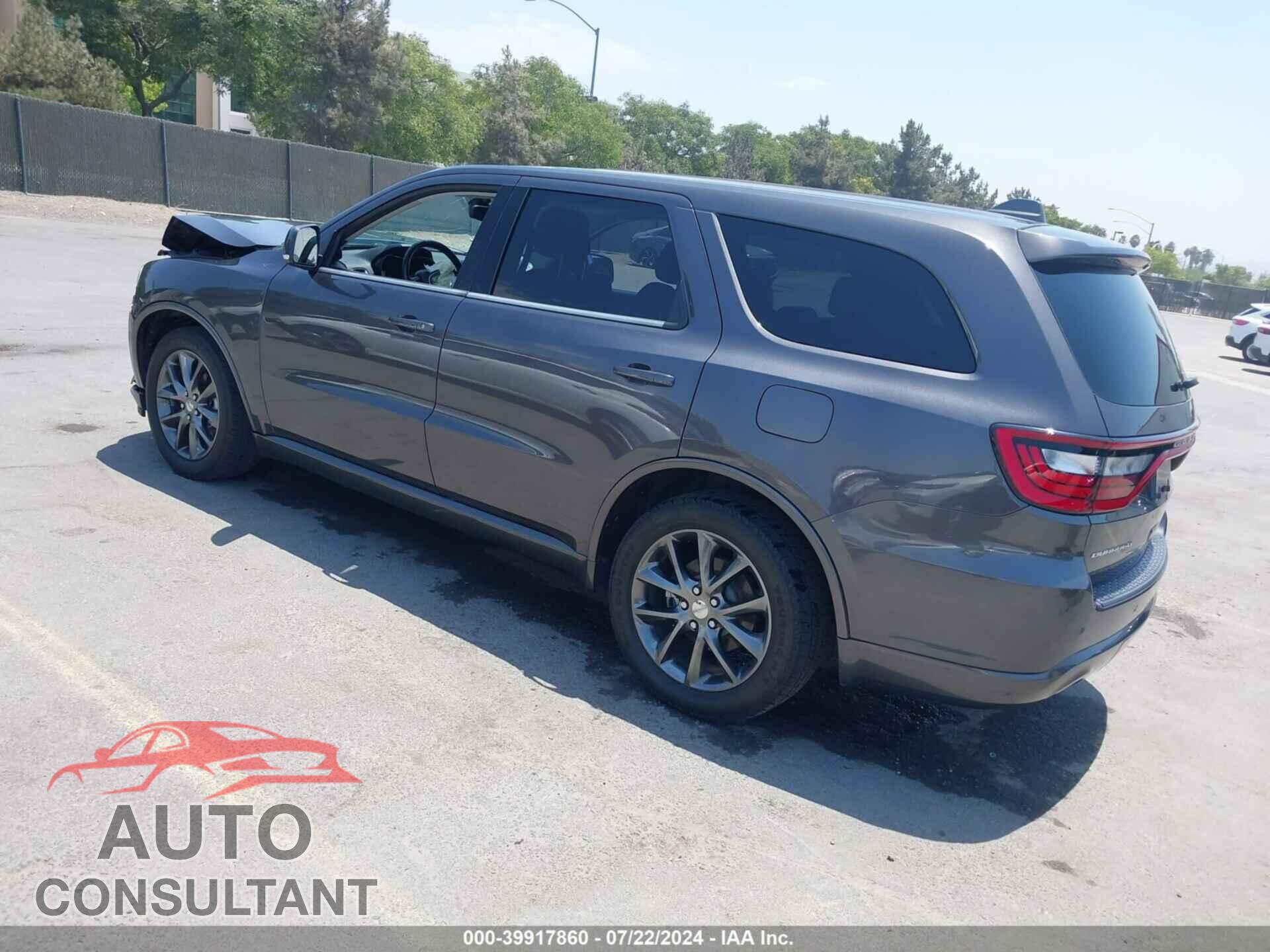 DODGE DURANGO 2017 - 1C4RDHDG1HC896644