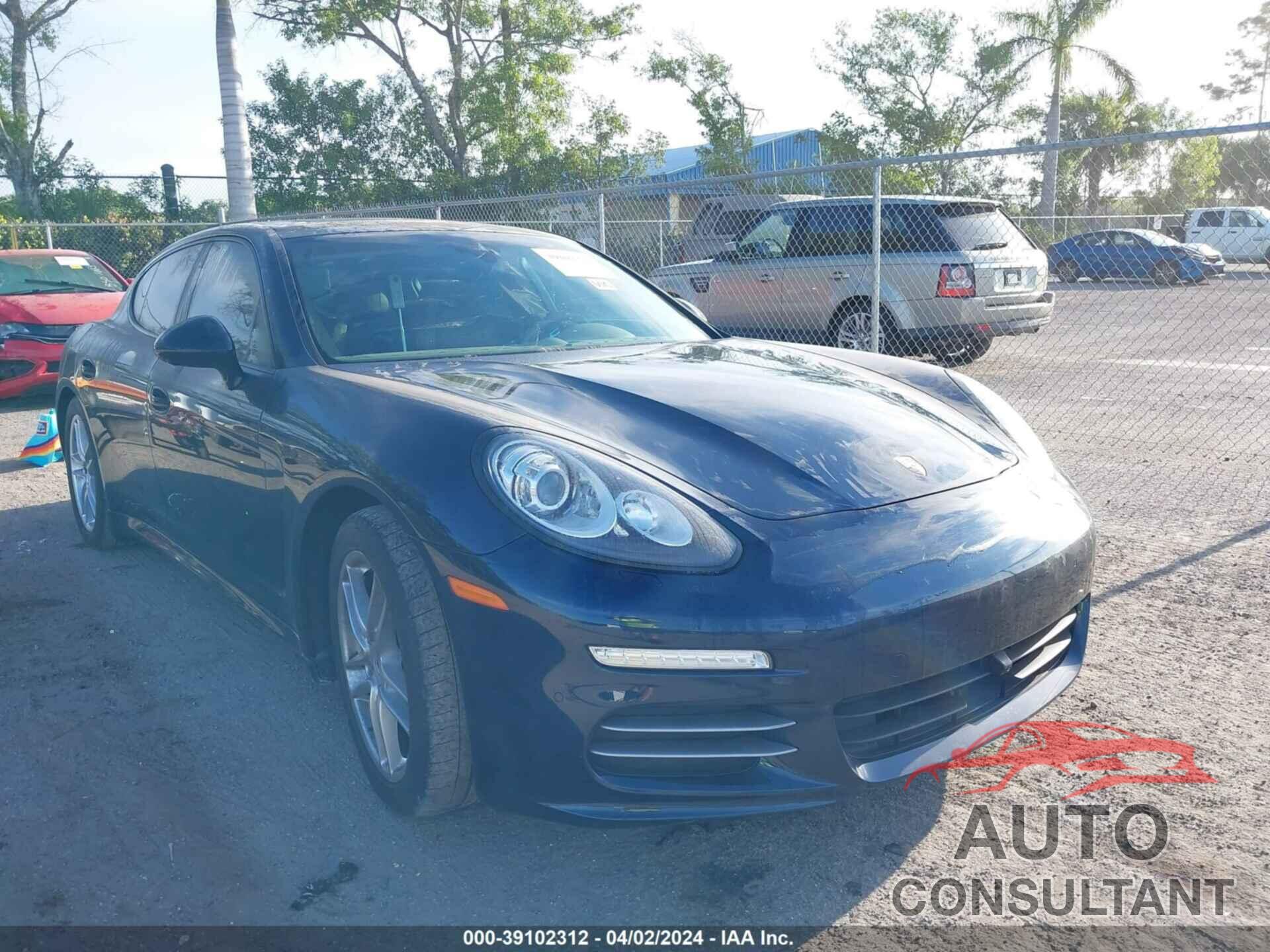 PORSCHE PANAMERA 2016 - WP0AA2A78GL002838