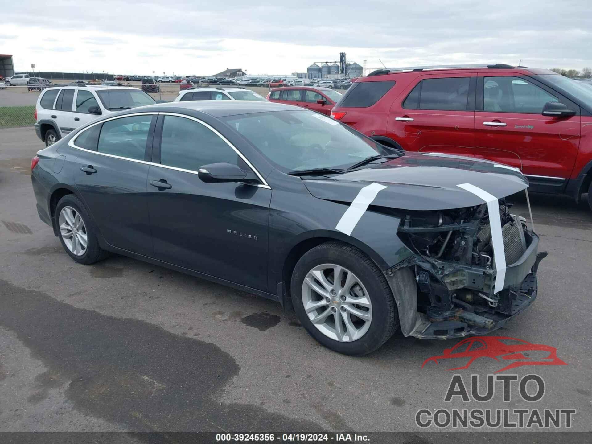 CHEVROLET MALIBU 2016 - 1G1ZE5ST0GF345929