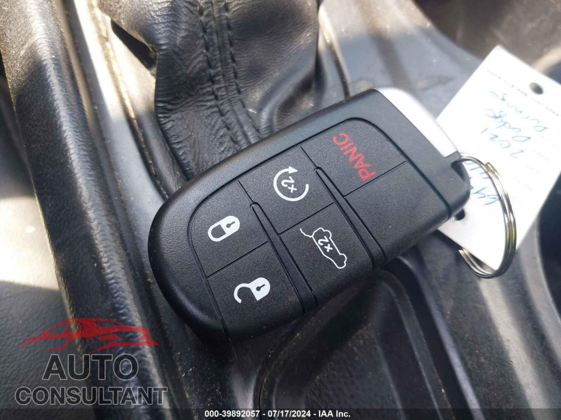 DODGE DURANGO 2021 - 1C4RDJDG2MC644936