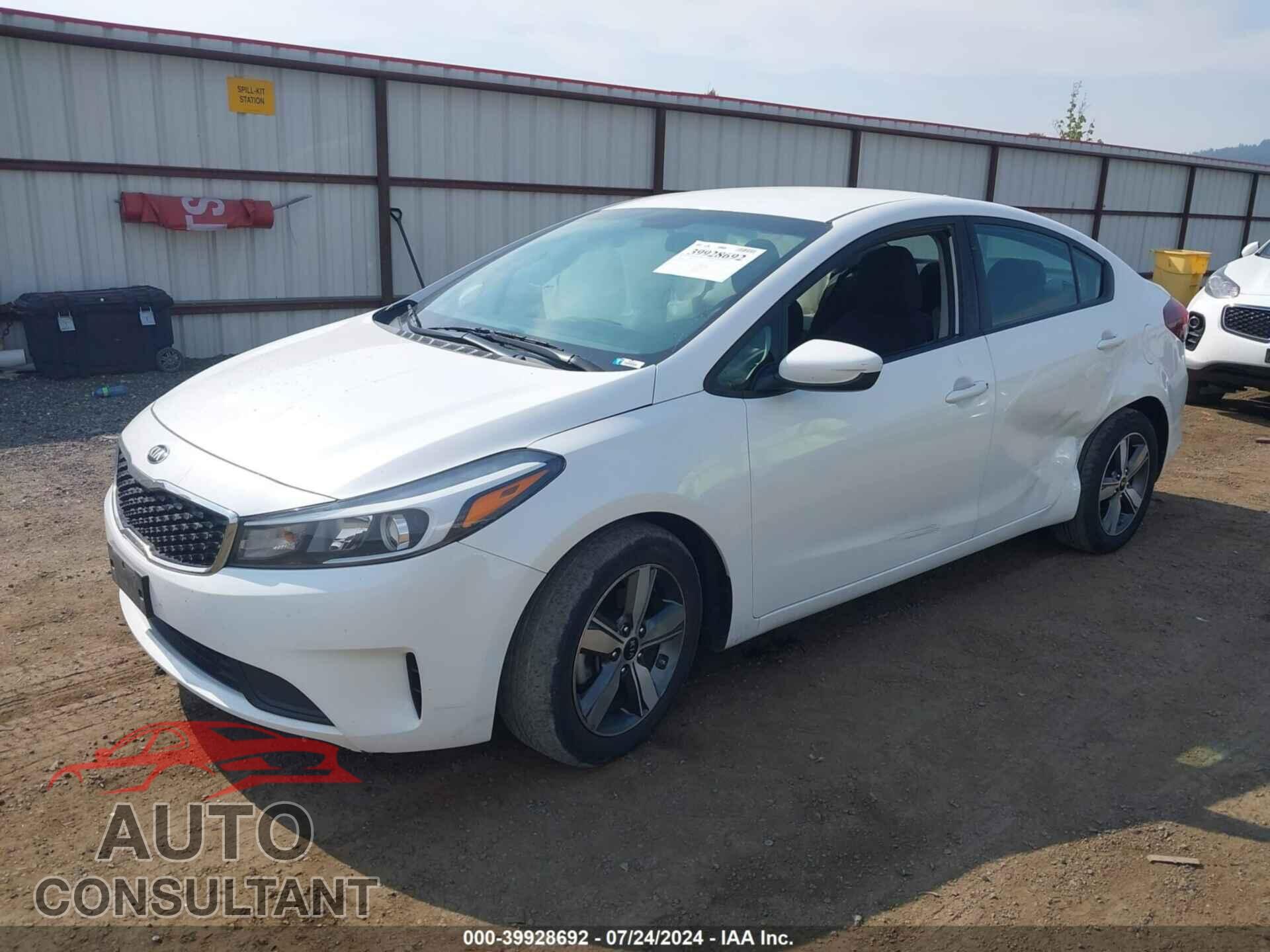 KIA FORTE 2018 - 3KPFL4A75JE257345