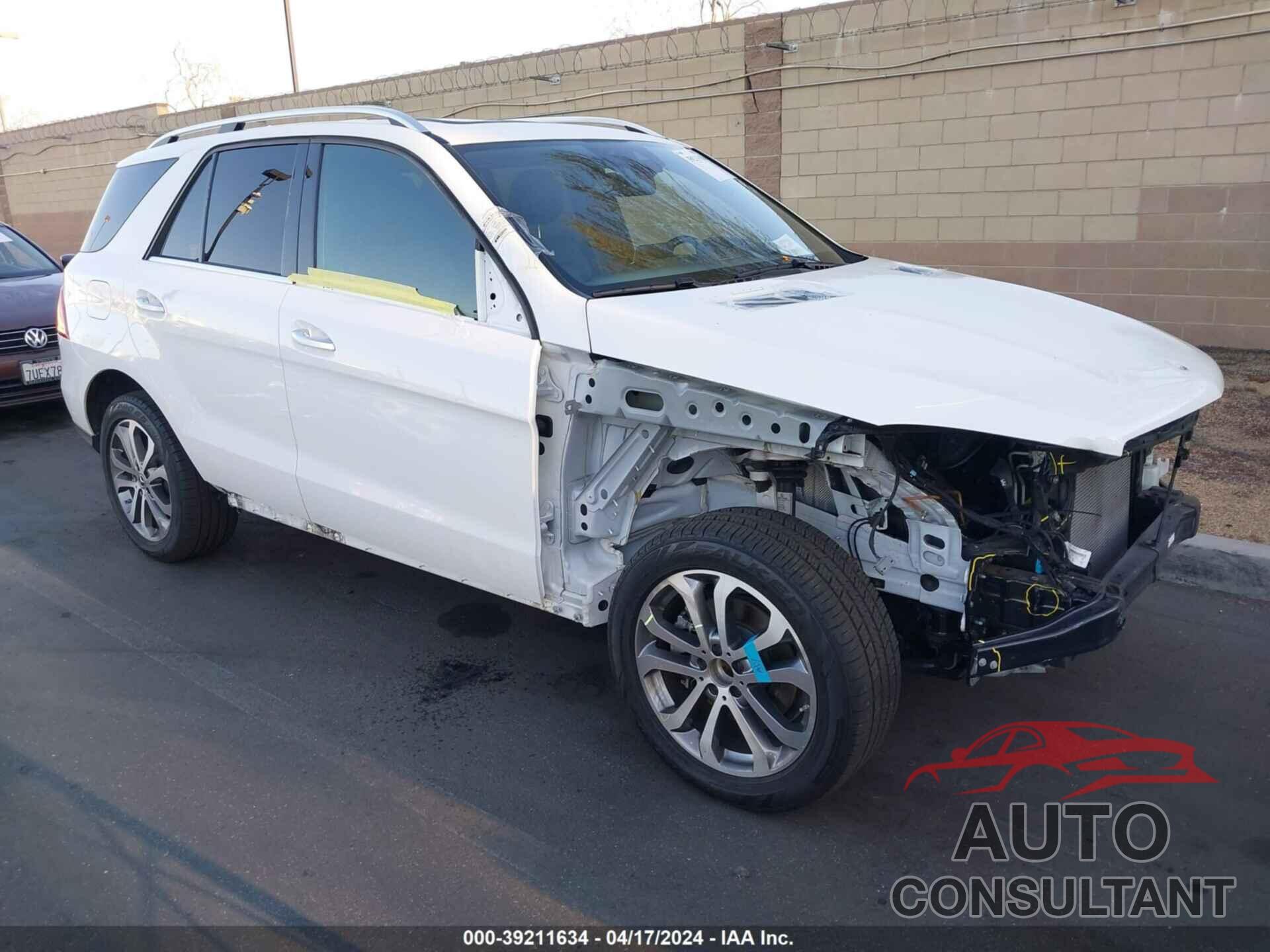 MERCEDES-BENZ GLE 350 2018 - 4JGDA5JB0JB066934