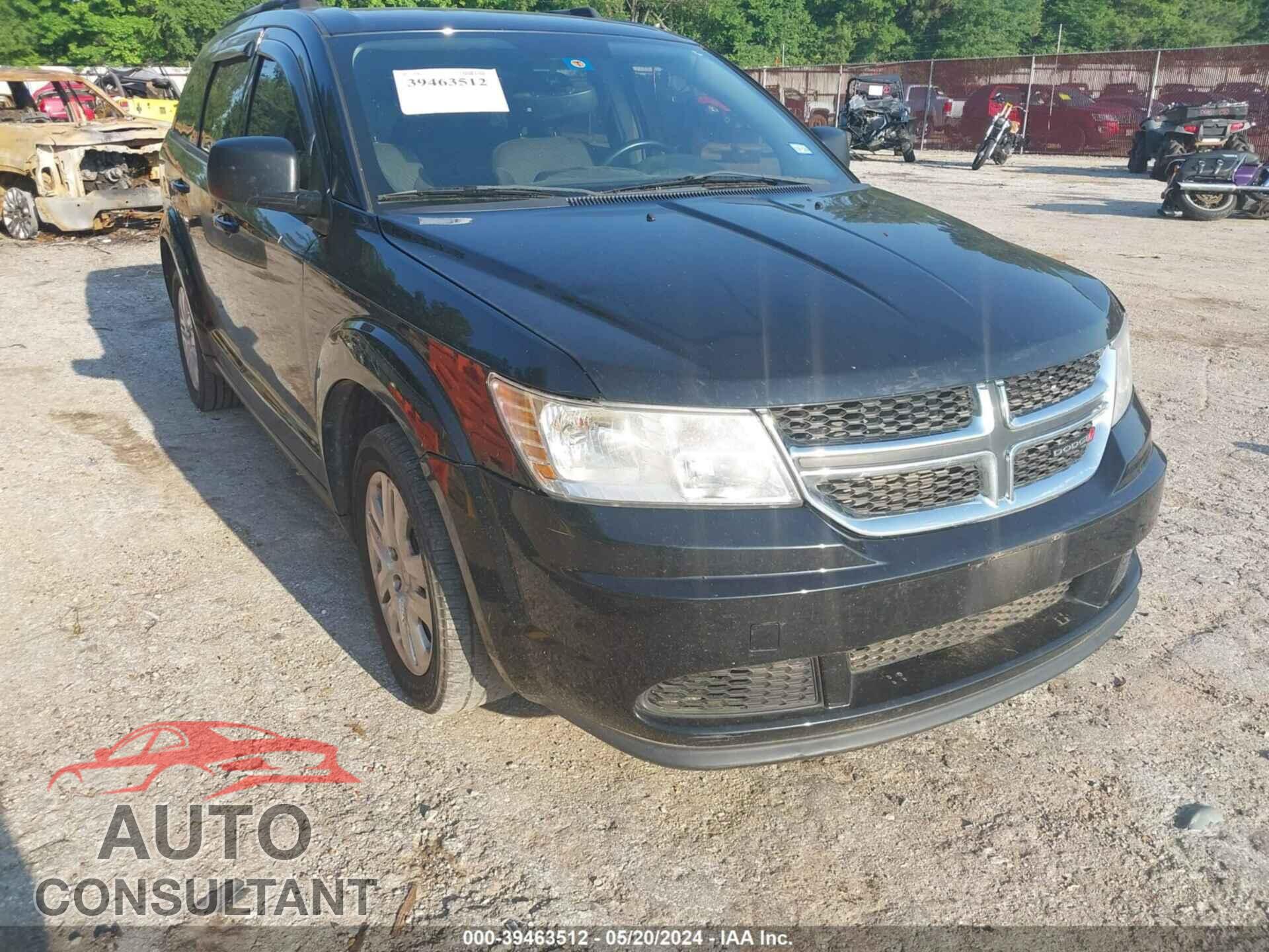 DODGE JOURNEY 2017 - 3C4PDCAB1HT560032