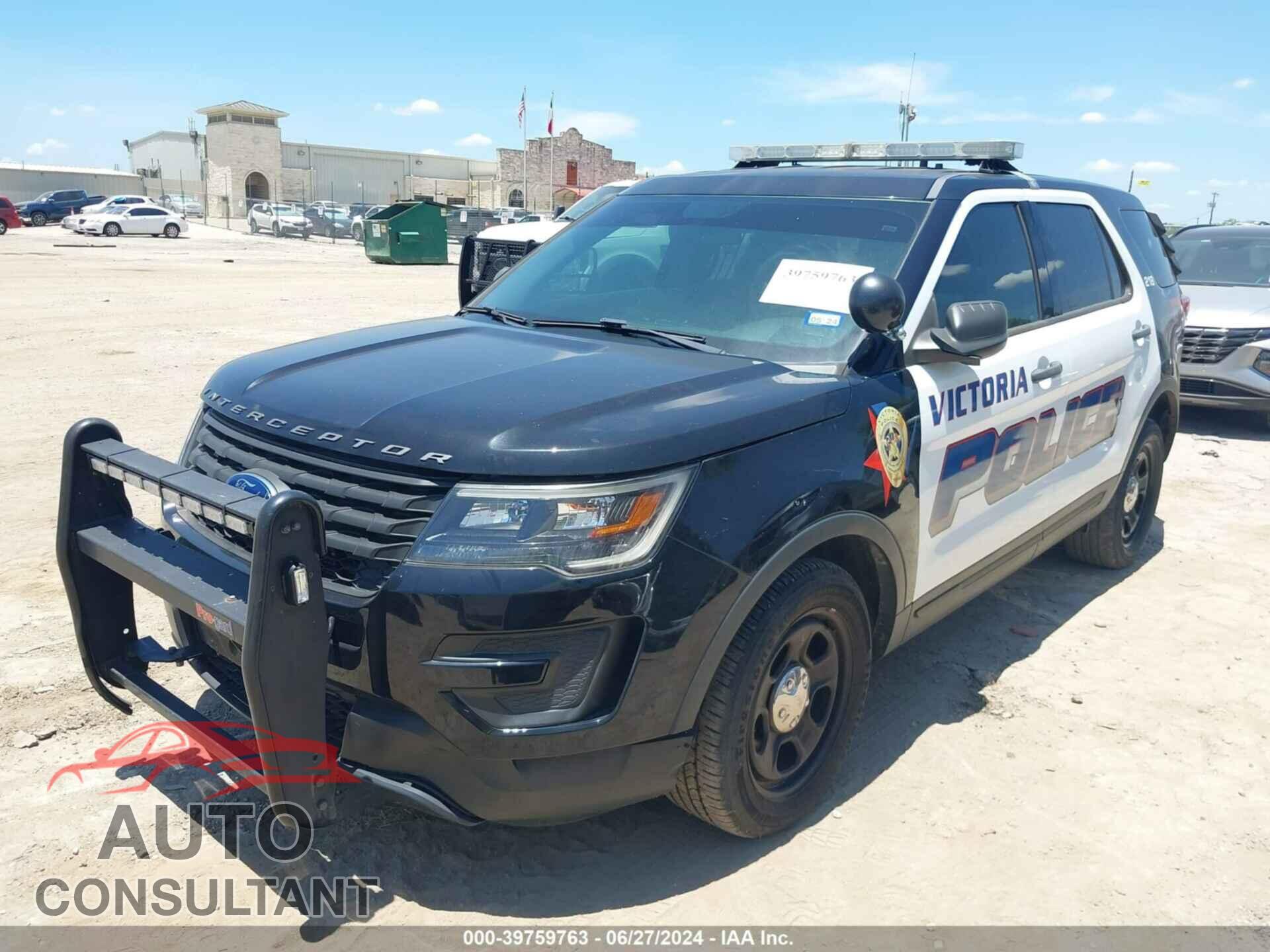 FORD POLICE INTERCEPTOR UTILITY 2018 - 1FM5K8AT8JGB19085