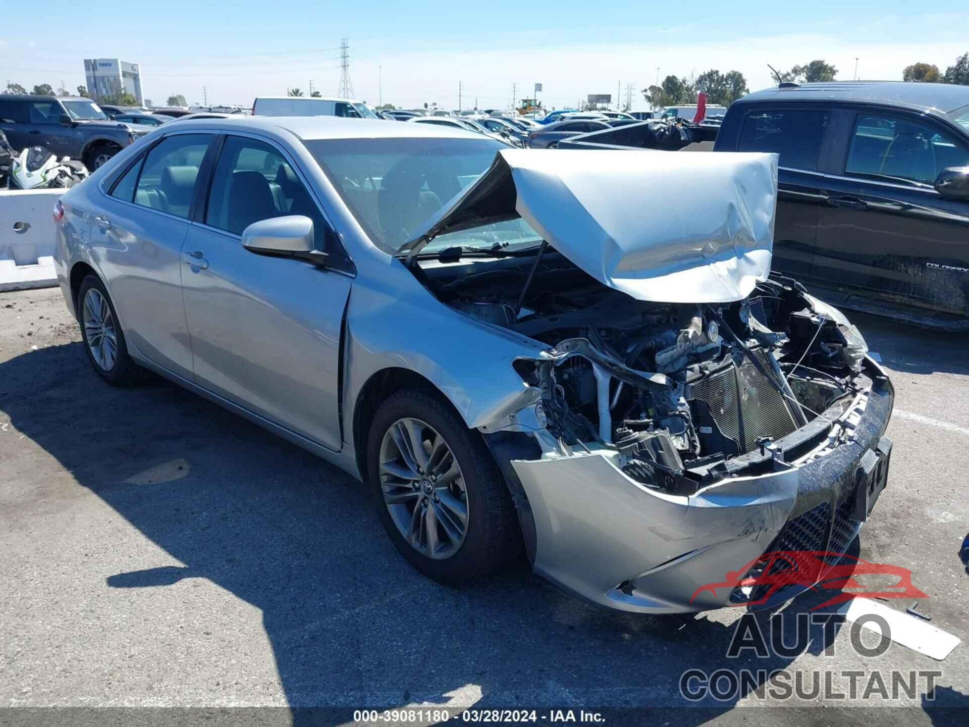 TOYOTA CAMRY 2016 - 4T1BF1FK5GU192424