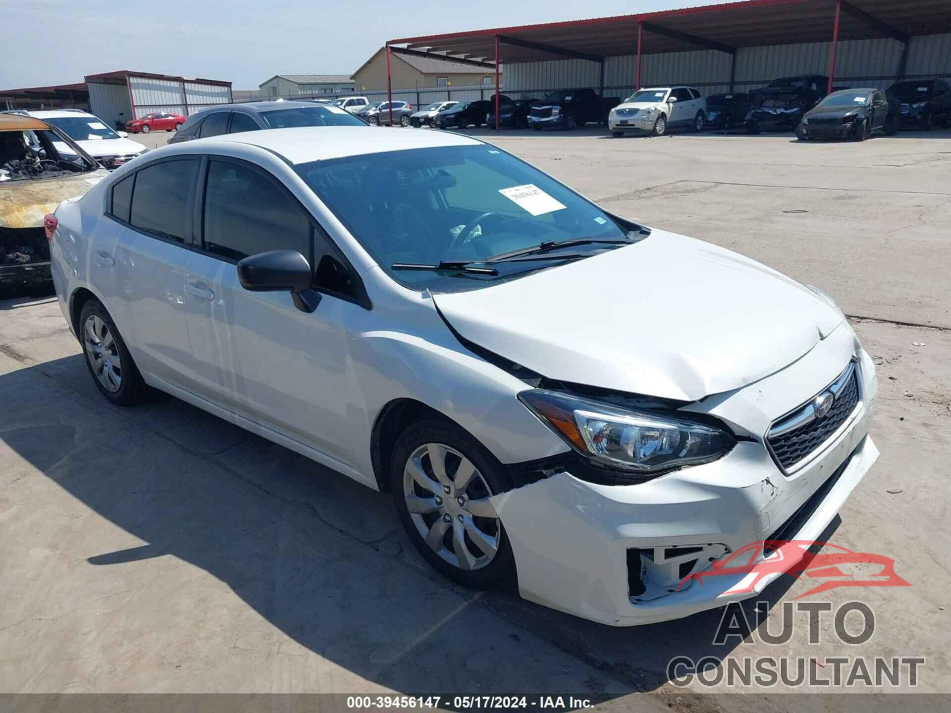 SUBARU IMPREZA 2017 - 4S3GKAA65H3627255