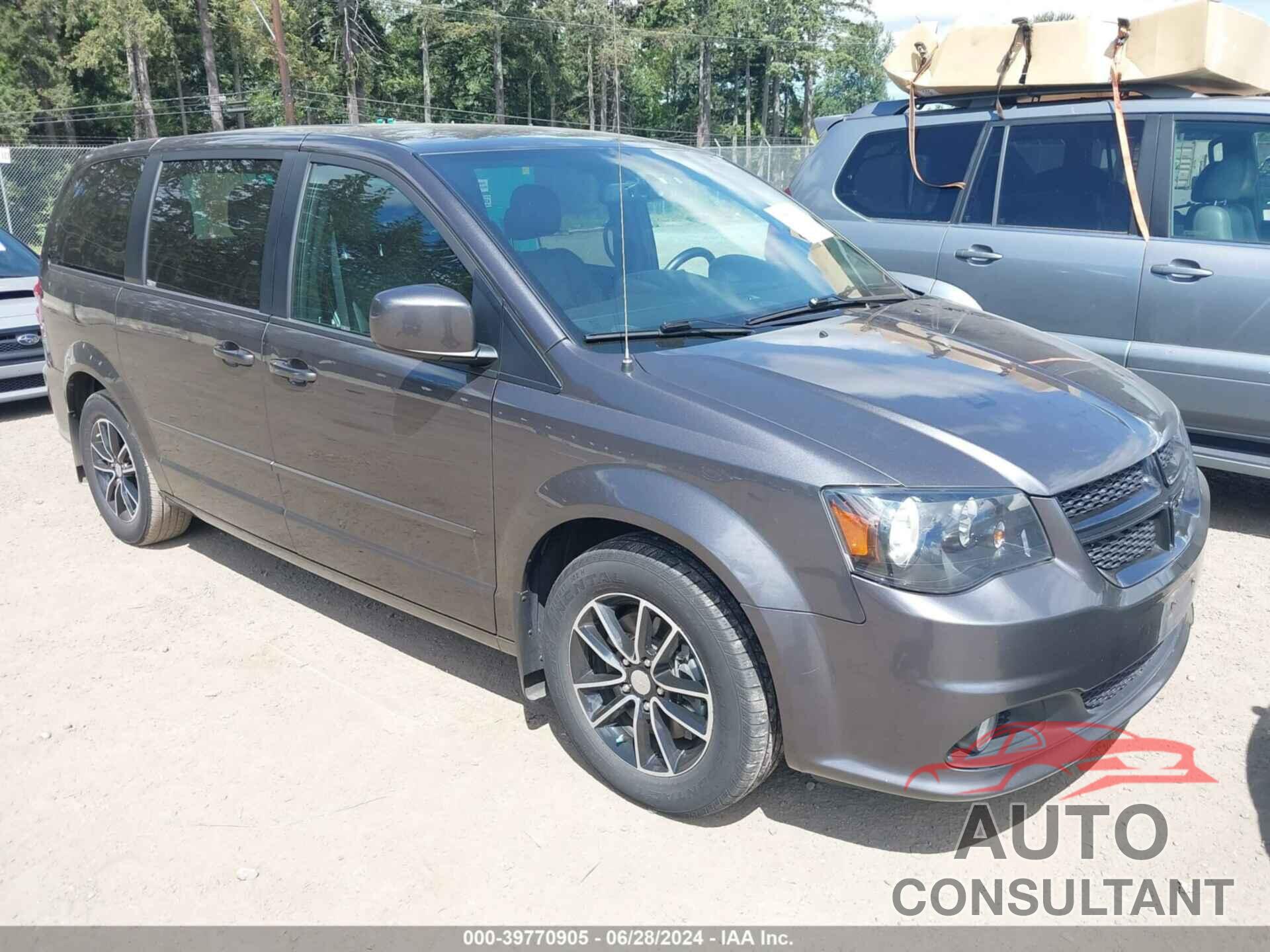 DODGE GRAND CARAVAN 2017 - 2C4RDGCG1HR574606