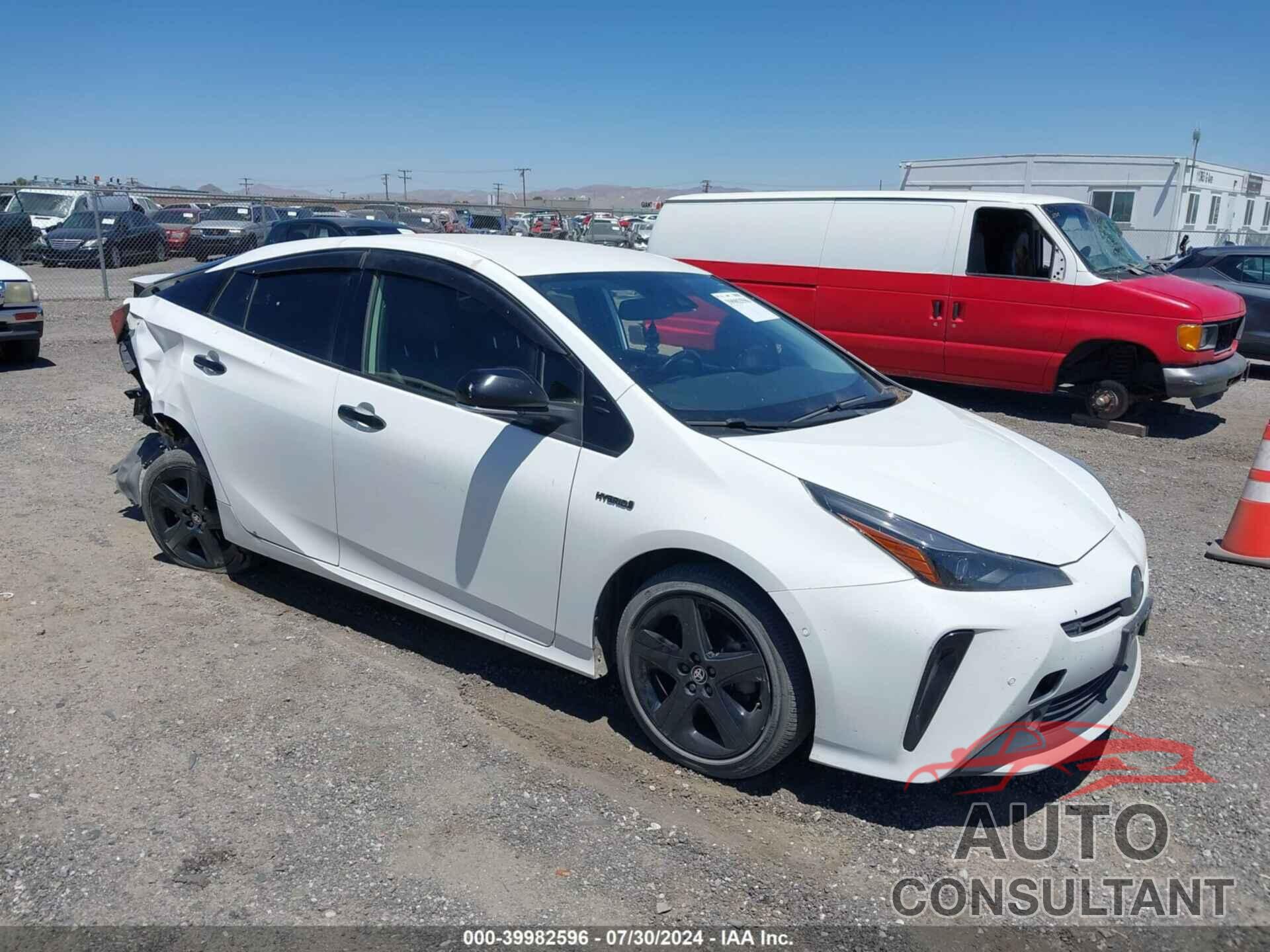 TOYOTA PRIUS 2022 - JTDKAMFU6N3160980