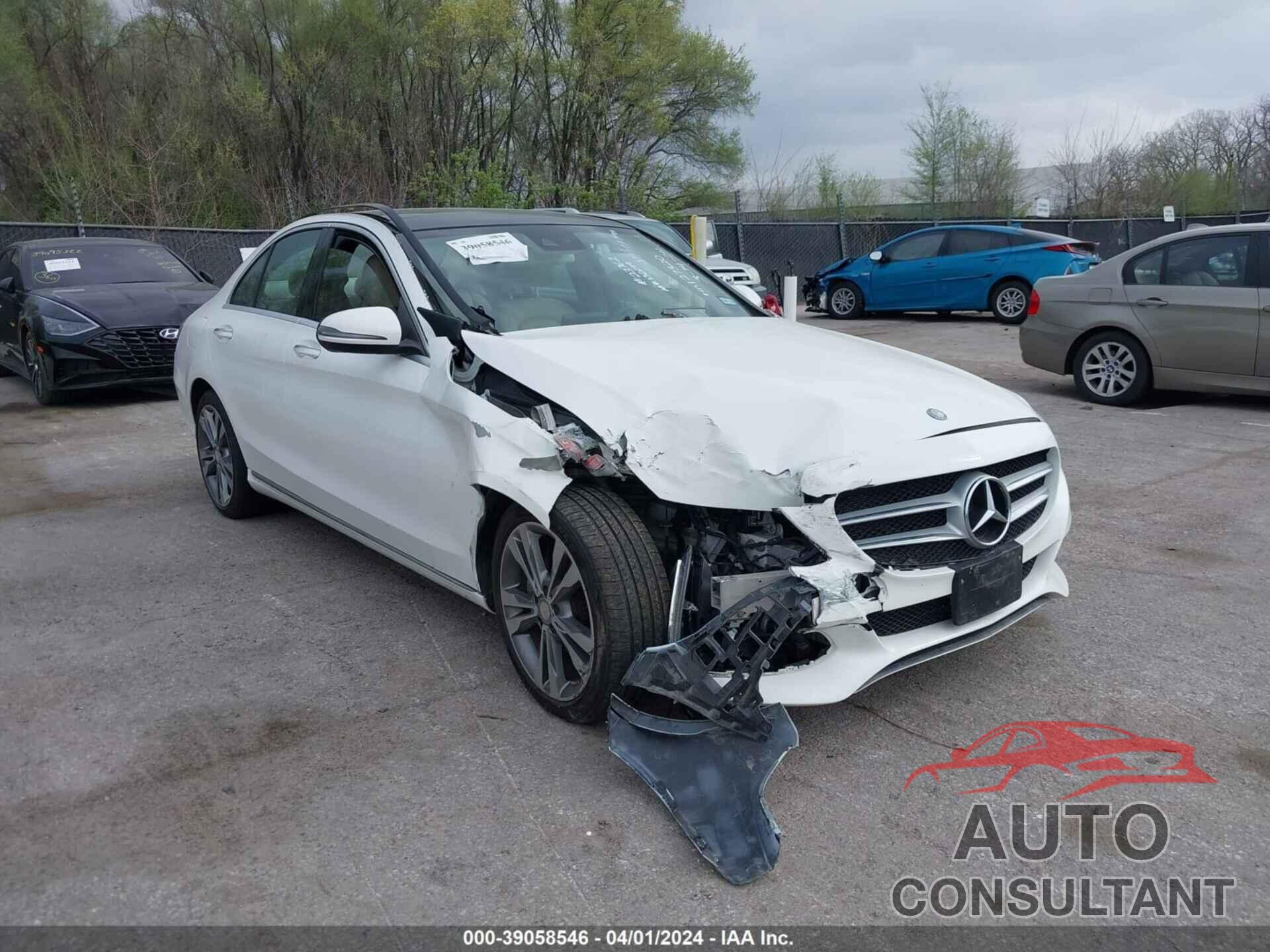 MERCEDES-BENZ C 2016 - 55SWF4JB1GU127320