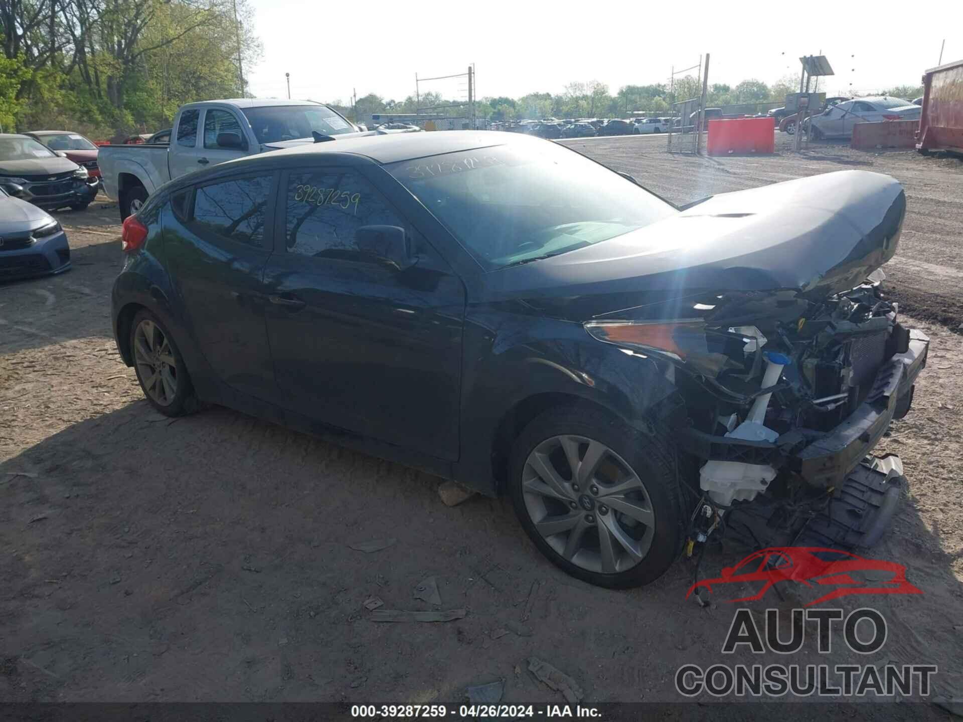 HYUNDAI VELOSTER 2017 - KMHTC6AD0HU306124