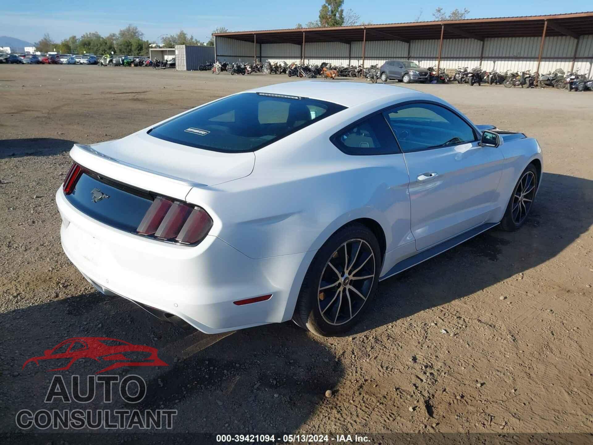 FORD MUSTANG 2017 - 1FA6P8TH2H5358677