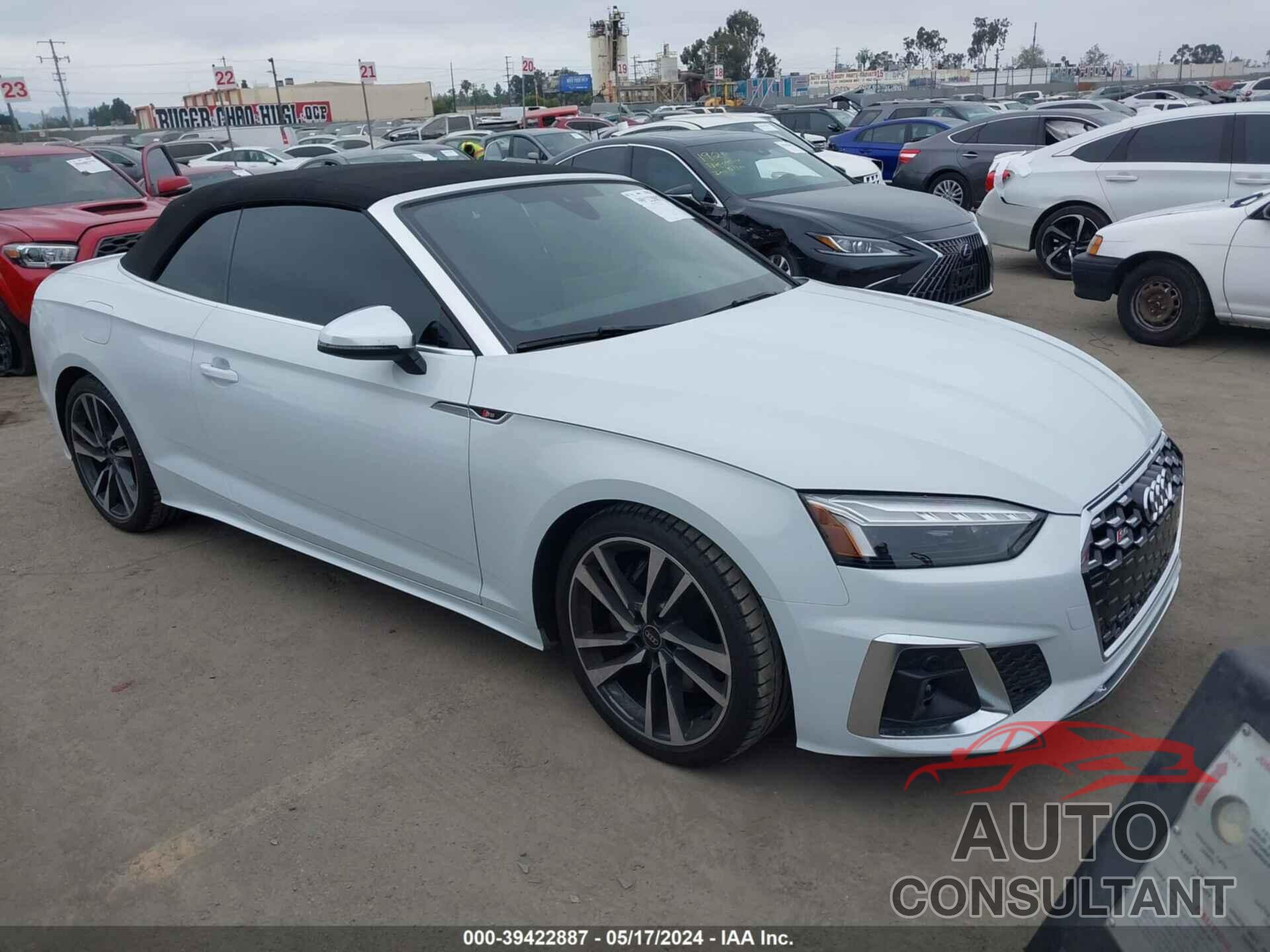 AUDI S5 CABRIOLET 2024 - WAU24GF57RN000650