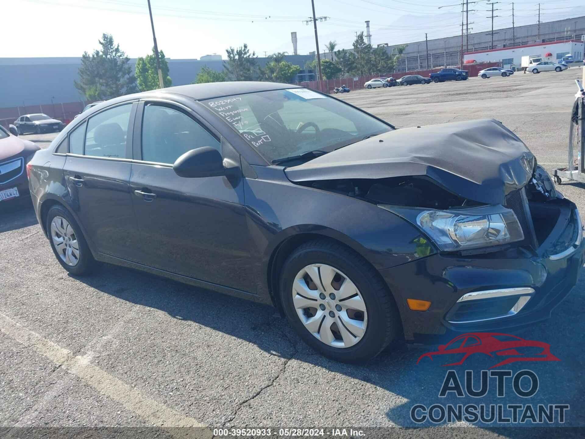 CHEVROLET CRUZE LIMITED 2016 - 1G1PB5SG7G7171287