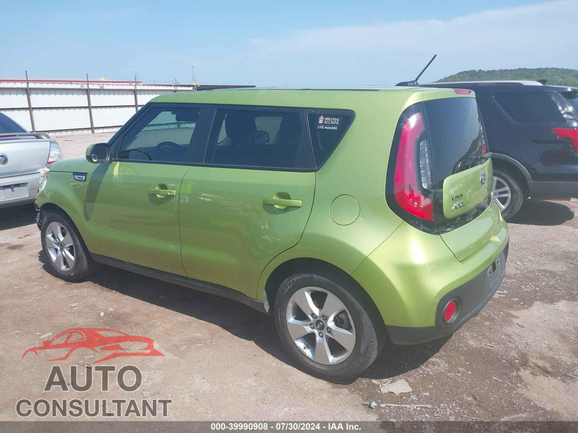 KIA SOUL 2017 - KNDJN2A27H7877458