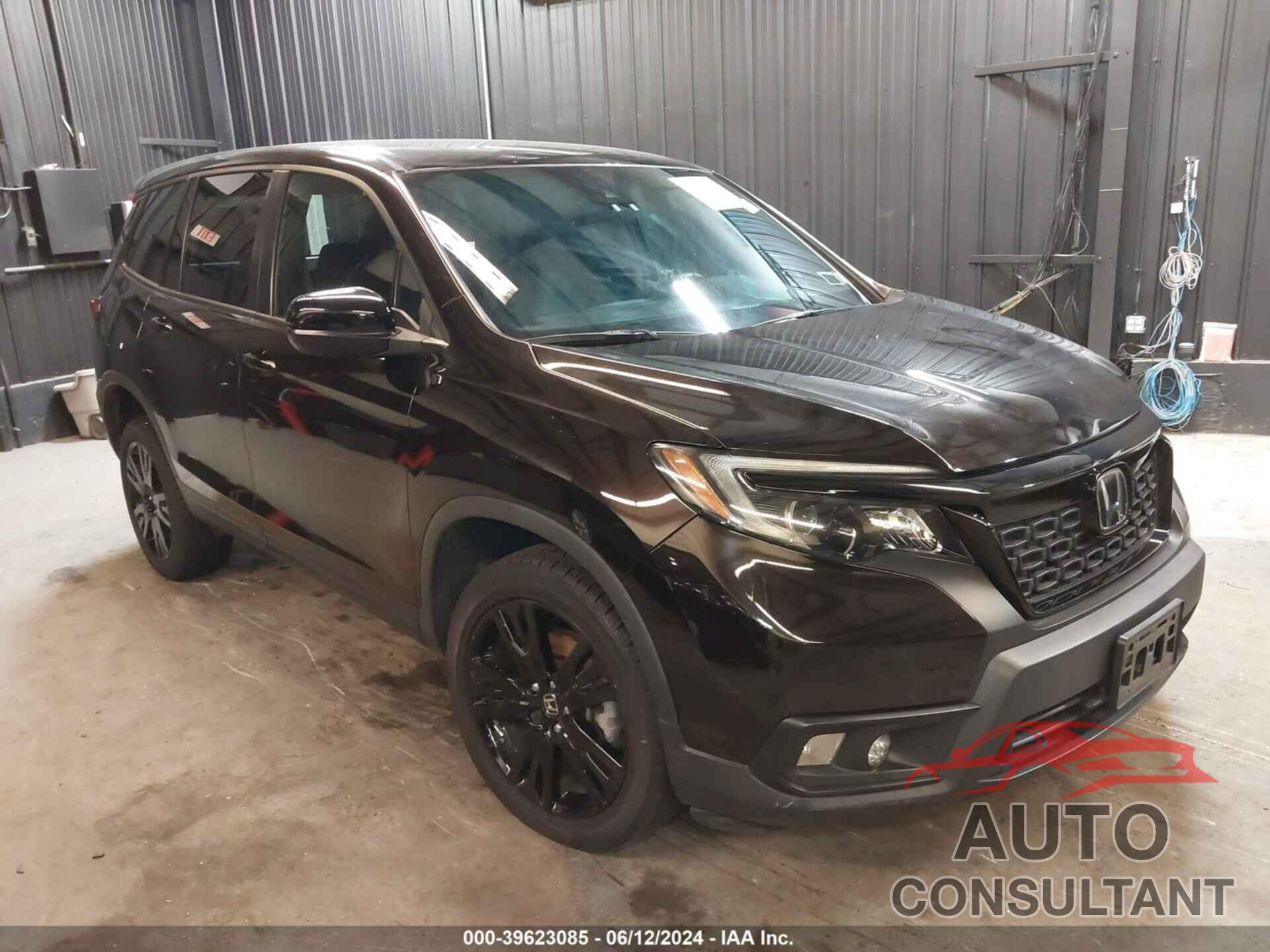 HONDA PASSPORT 2019 - 5FNYF8H20KB019416