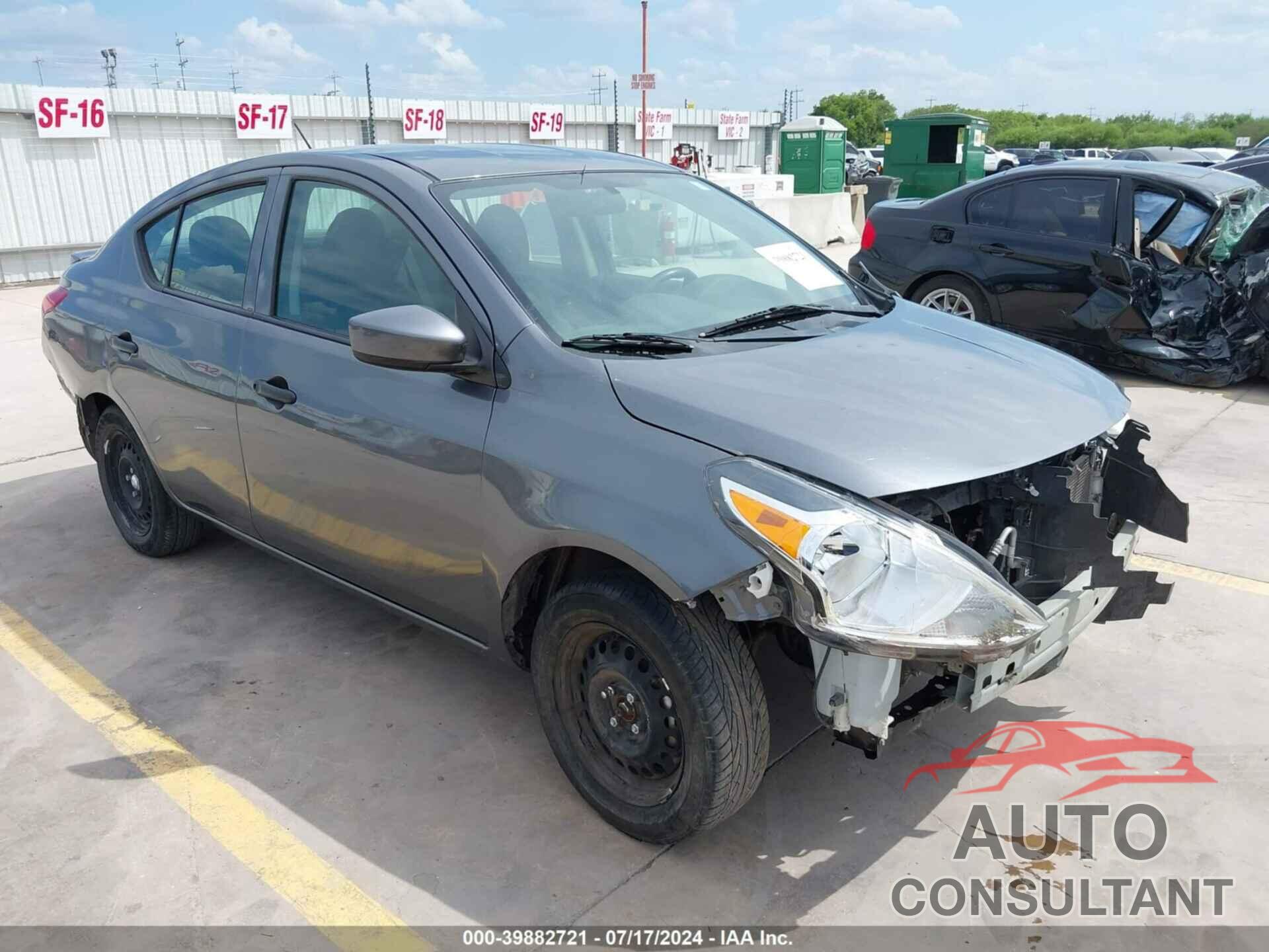 NISSAN VERSA 2019 - 3N1CN7AP9KL820735