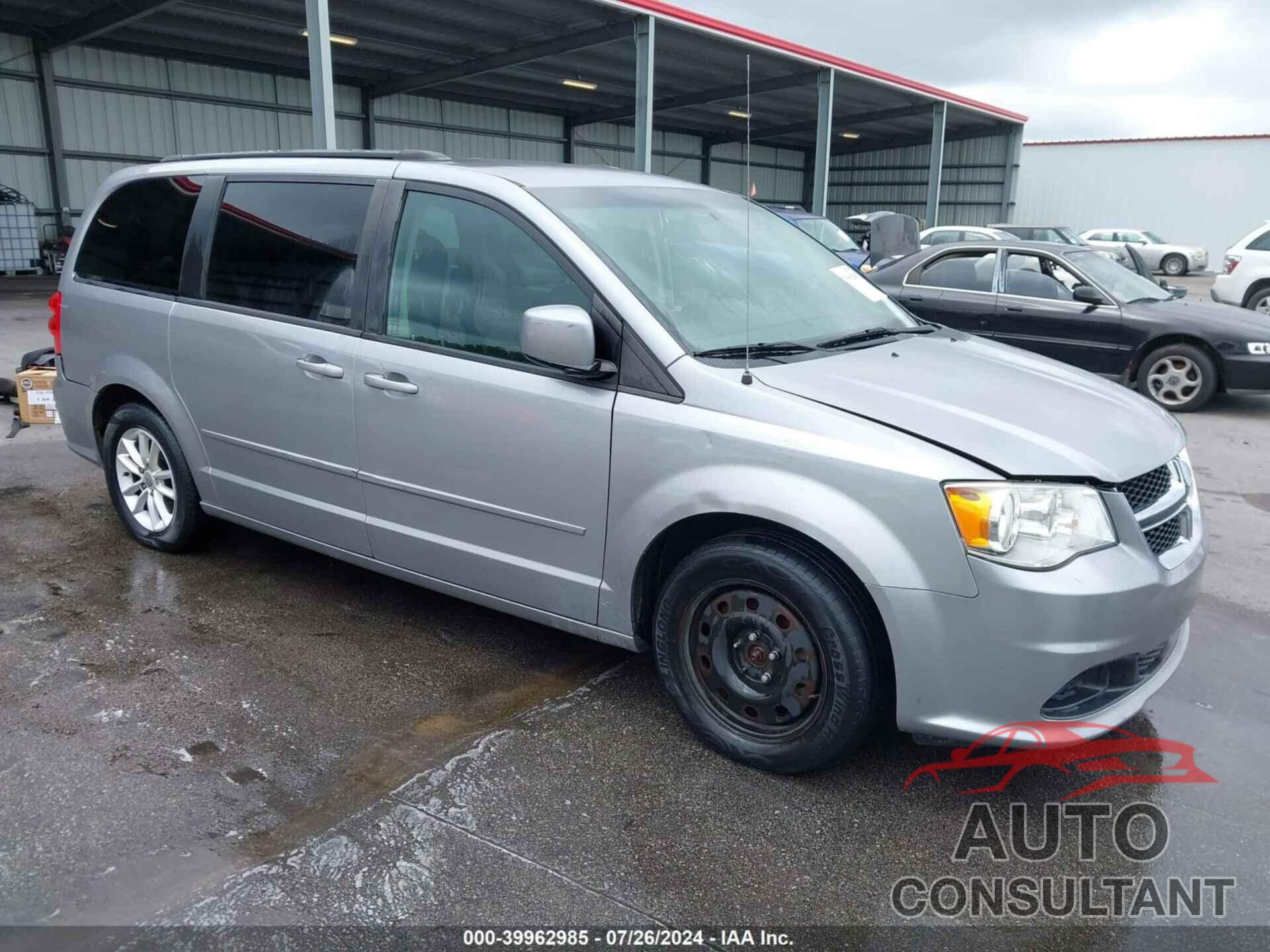 DODGE GRAND CARAVAN 2016 - 2C4RDGCGXGR210487