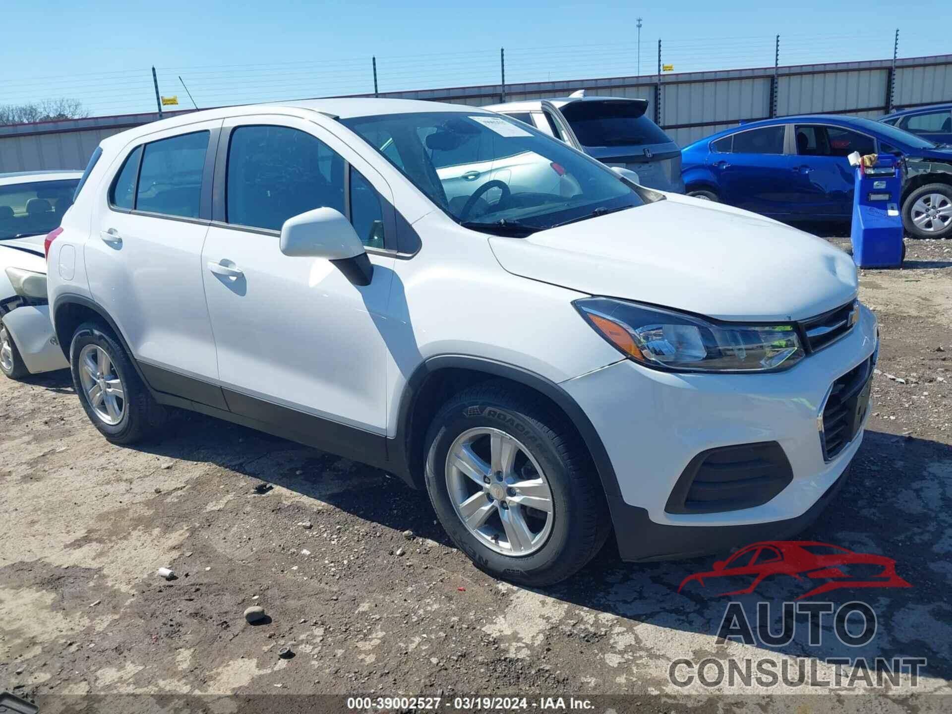 CHEVROLET TRAX 2019 - 3GNCJKSB1KL297541