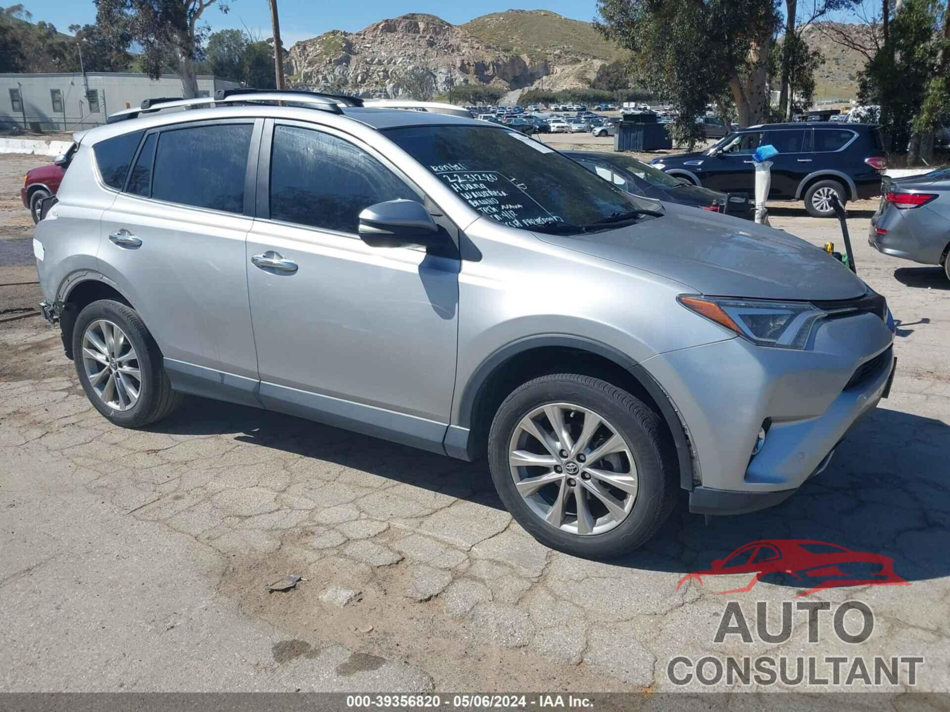 TOYOTA RAV4 2017 - 2T3YFREVXHW373645