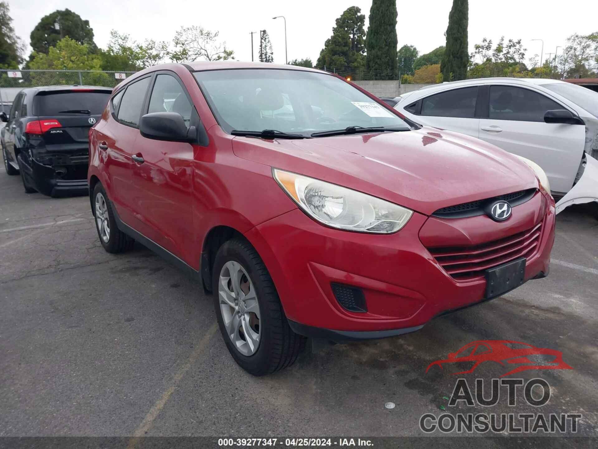 HYUNDAI TUCSON 2010 - KM8JT3AC1AU068139